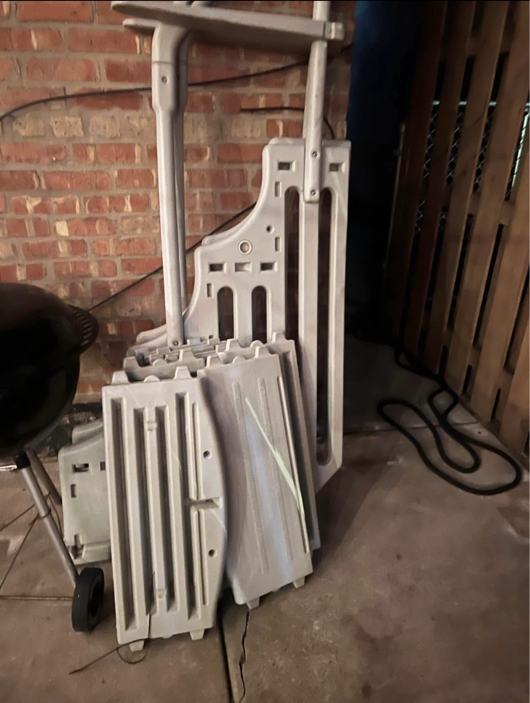 Pool Stairs Ladder Entry System
