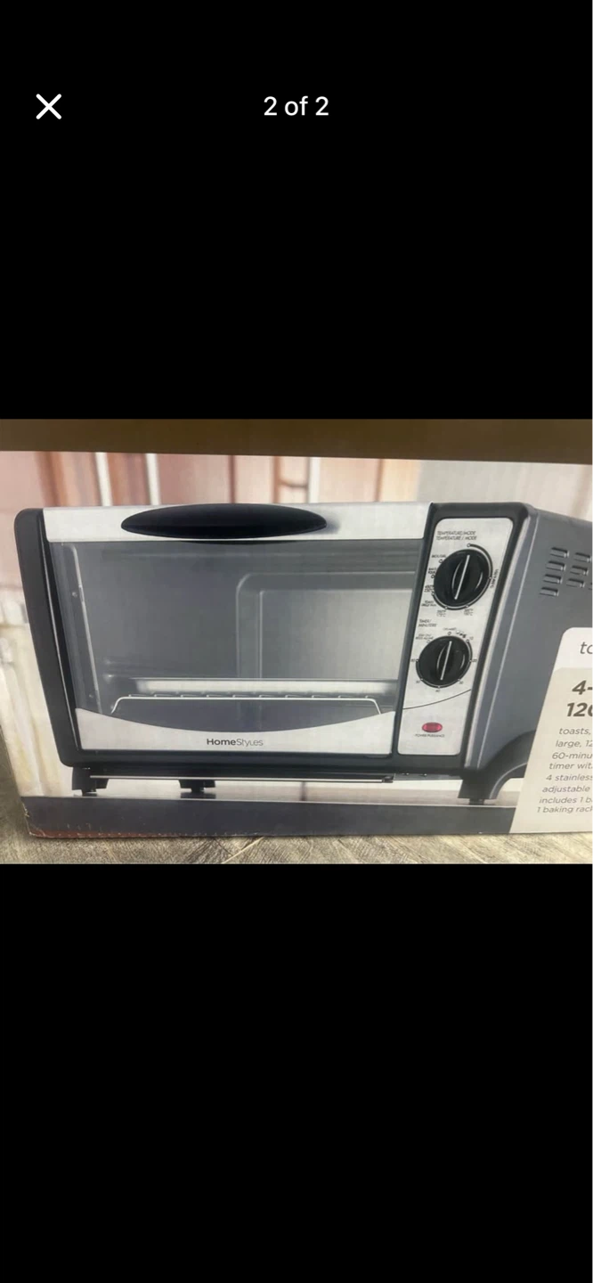 HomeStyles 4-Slice Toaster Oven