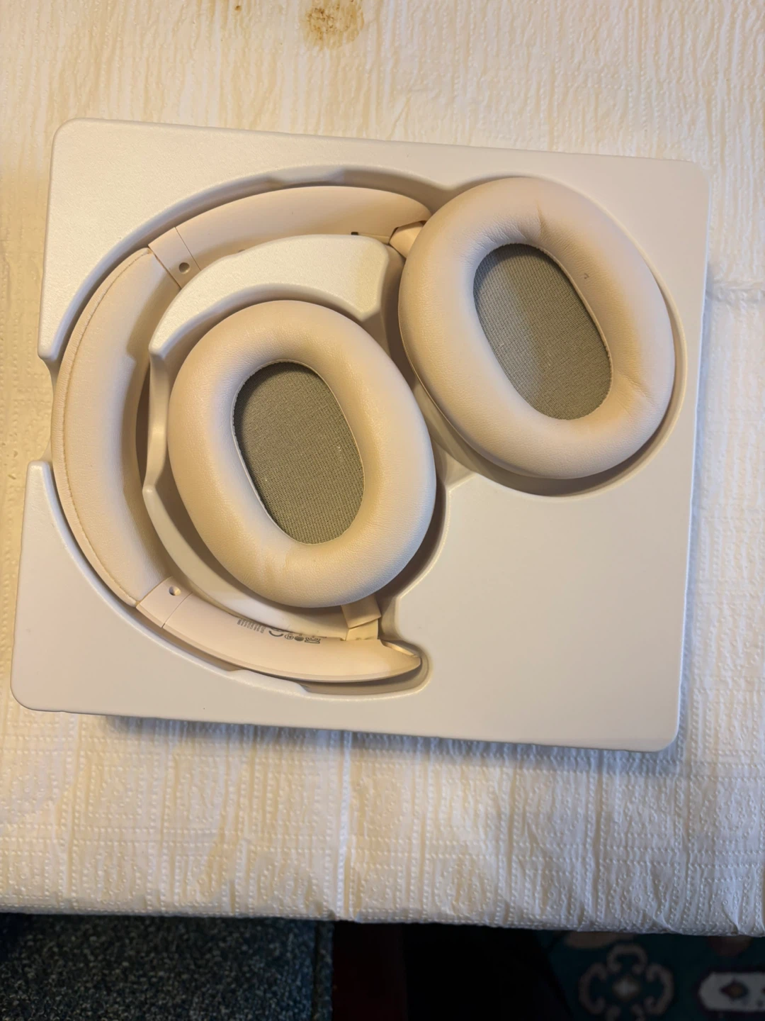 Head phones, case, charger