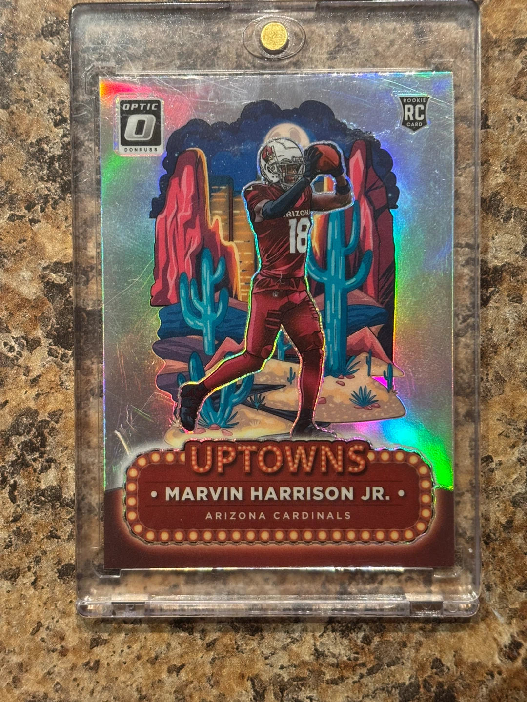 Marvin Harrison Jr. Uptown Rookie Card