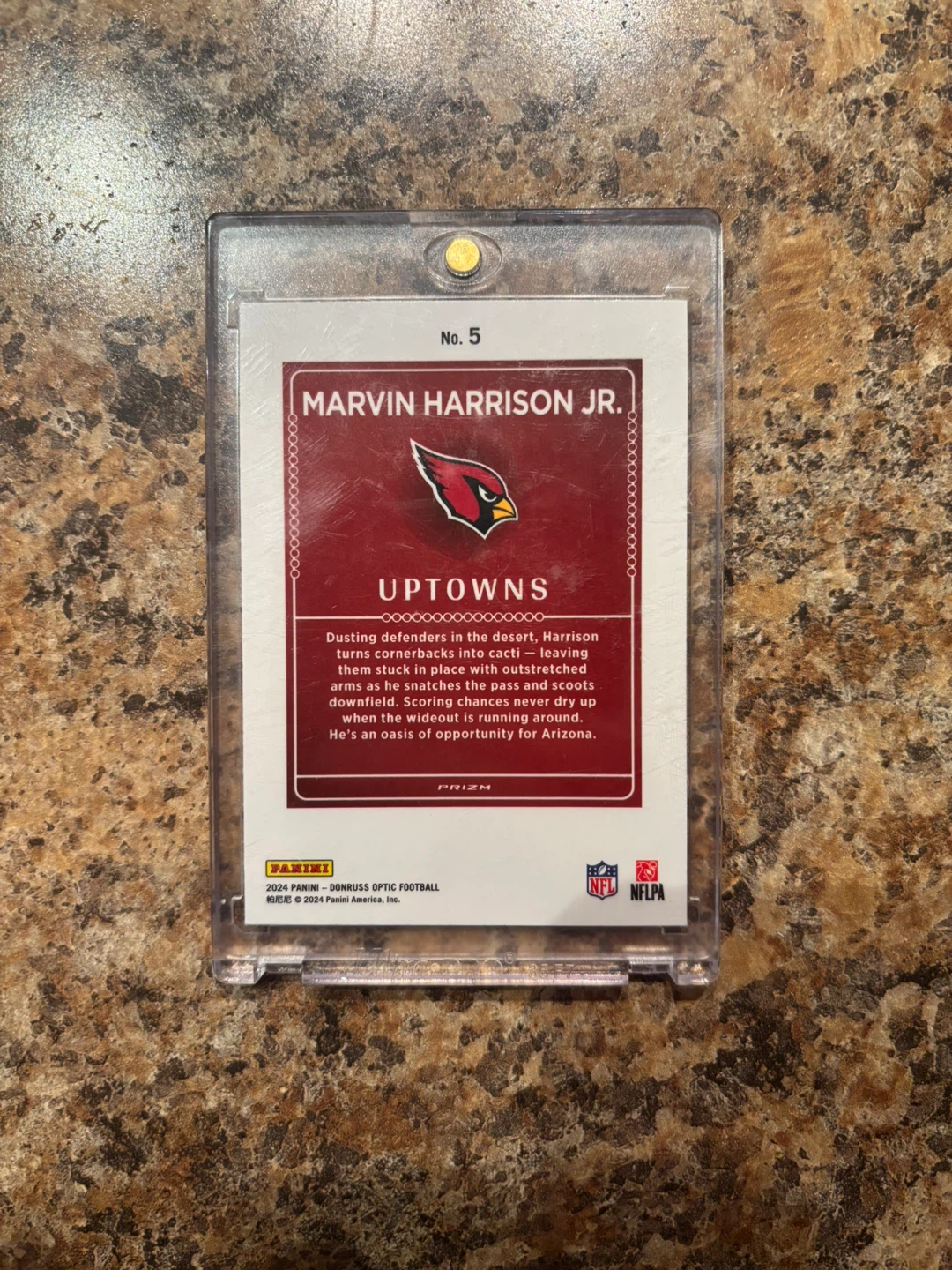 Marvin Harrison Jr. Uptown Rookie Card - photo 2
