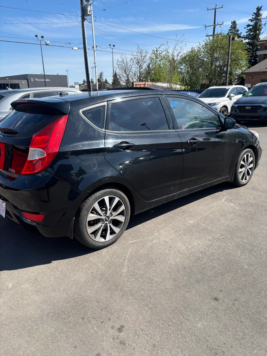 Black Hyundai Accent Hatchback - photo 5