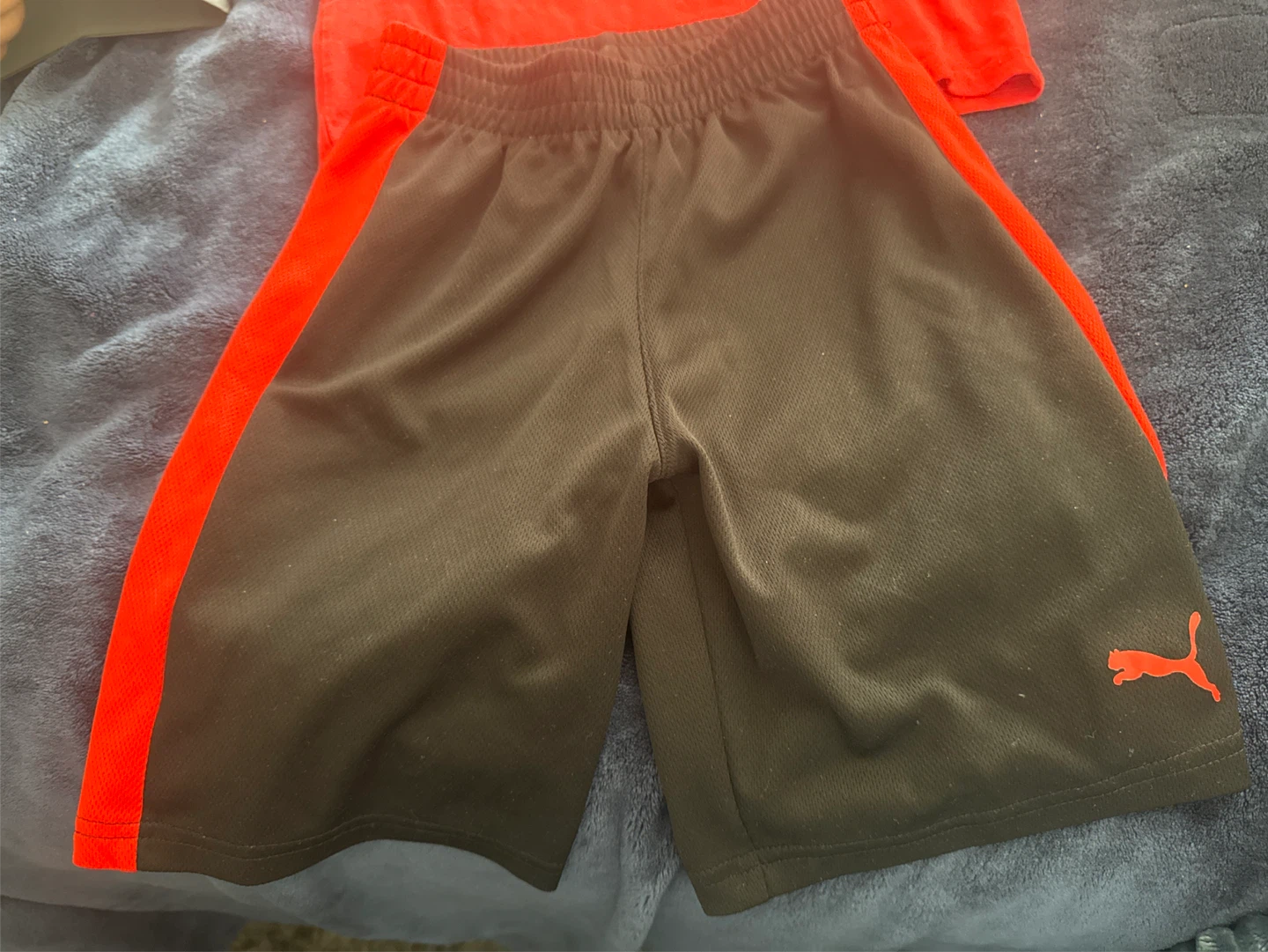 Puma Kids T-shirt and Shorts Set - Red/Black - photo 3