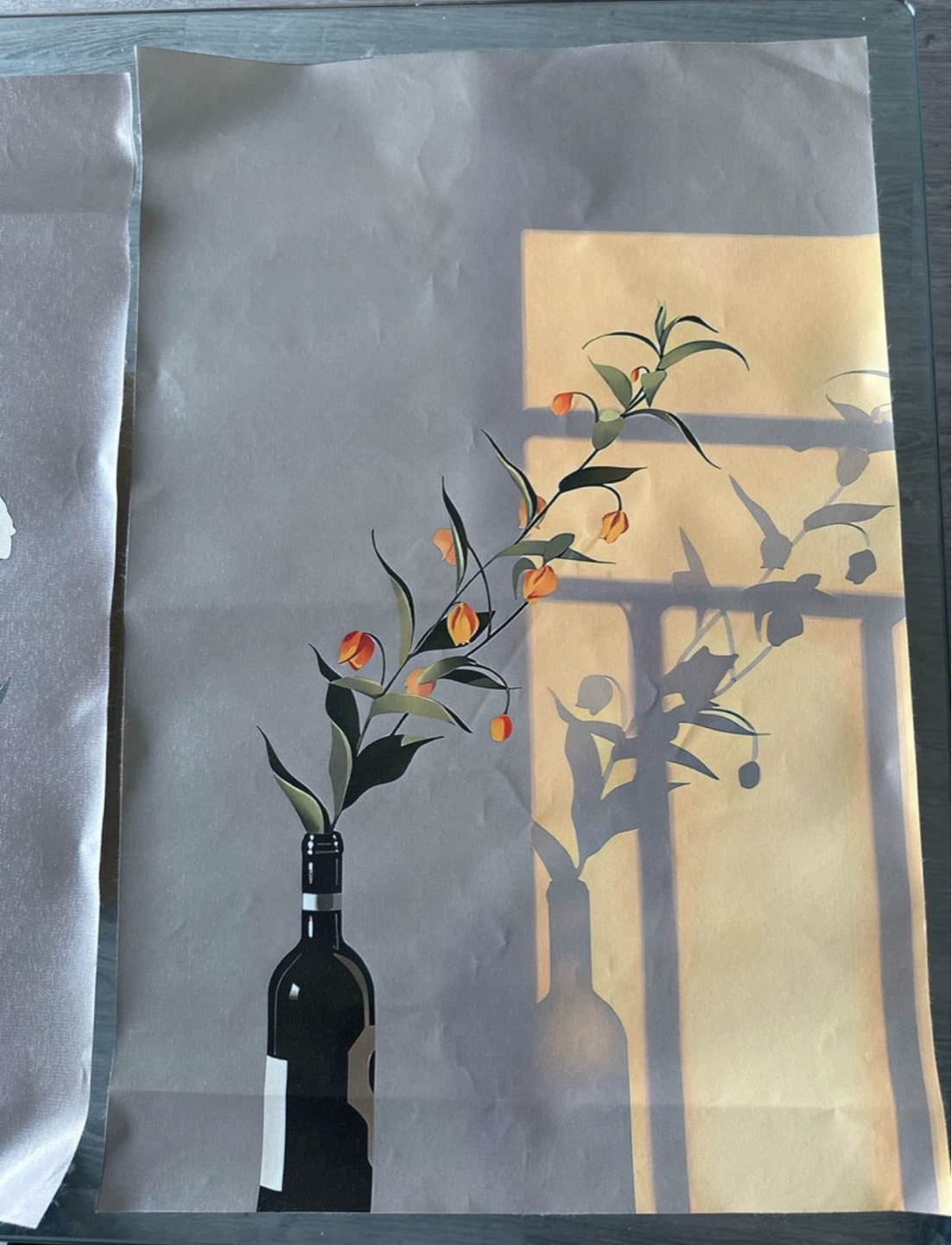 Set of 3 Art Prints - Floral and Butterfly Designs