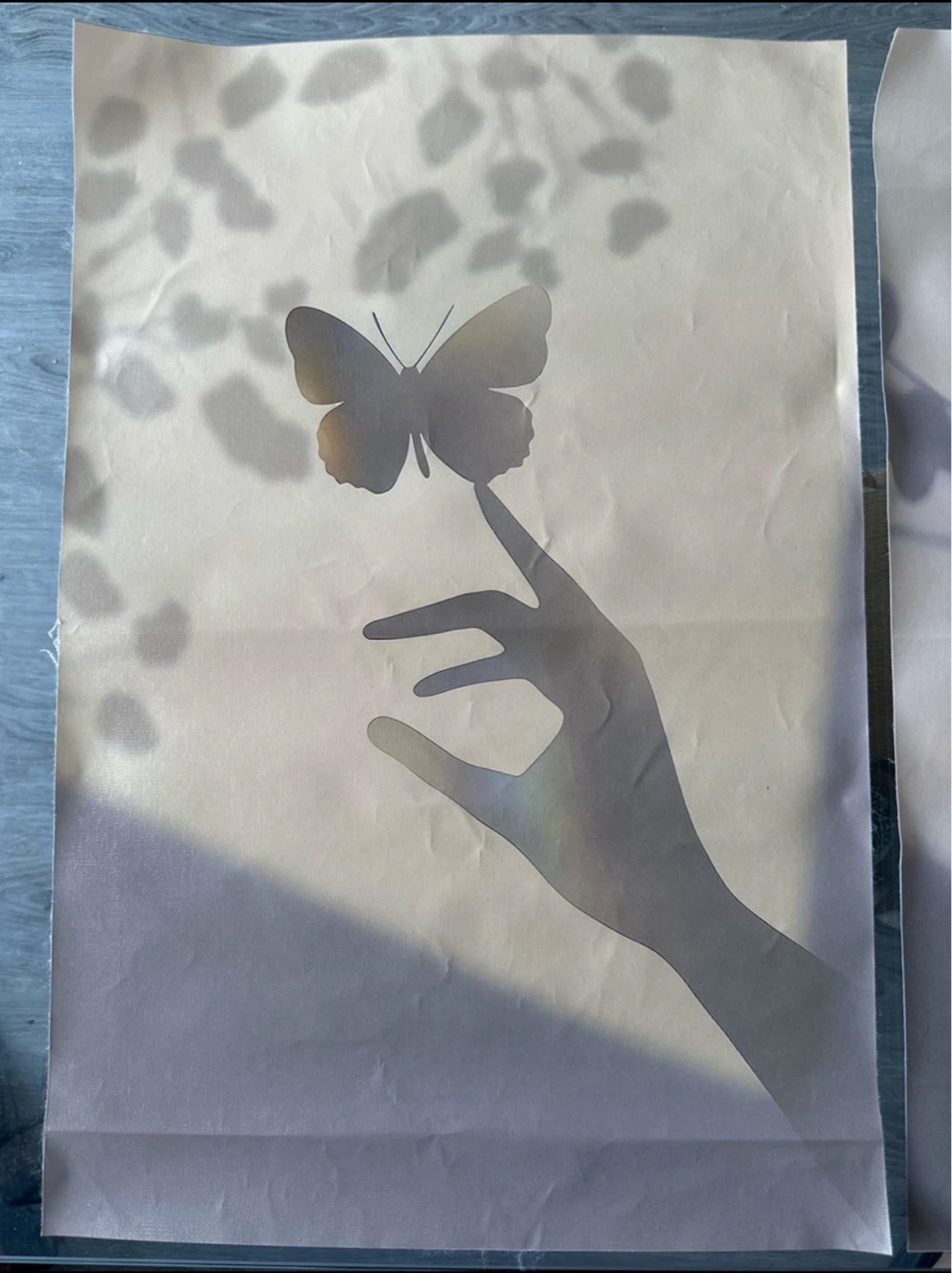 Set of 3 Art Prints - Floral and Butterfly Designs - photo 4