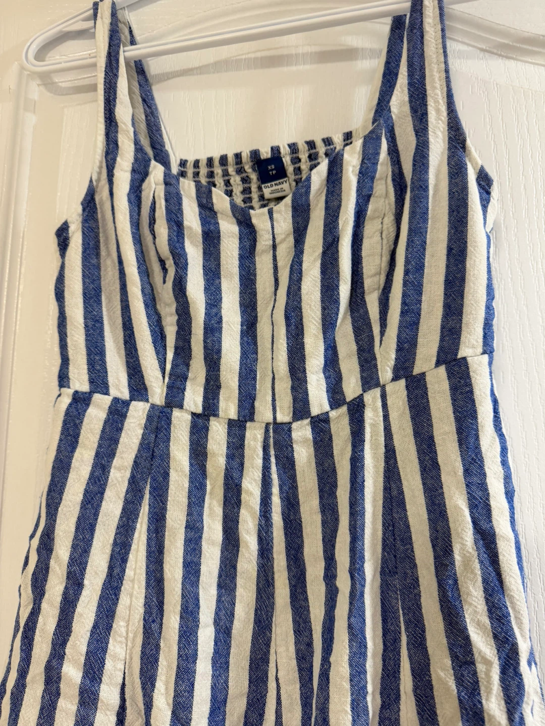 Old Navy Blue and White dress