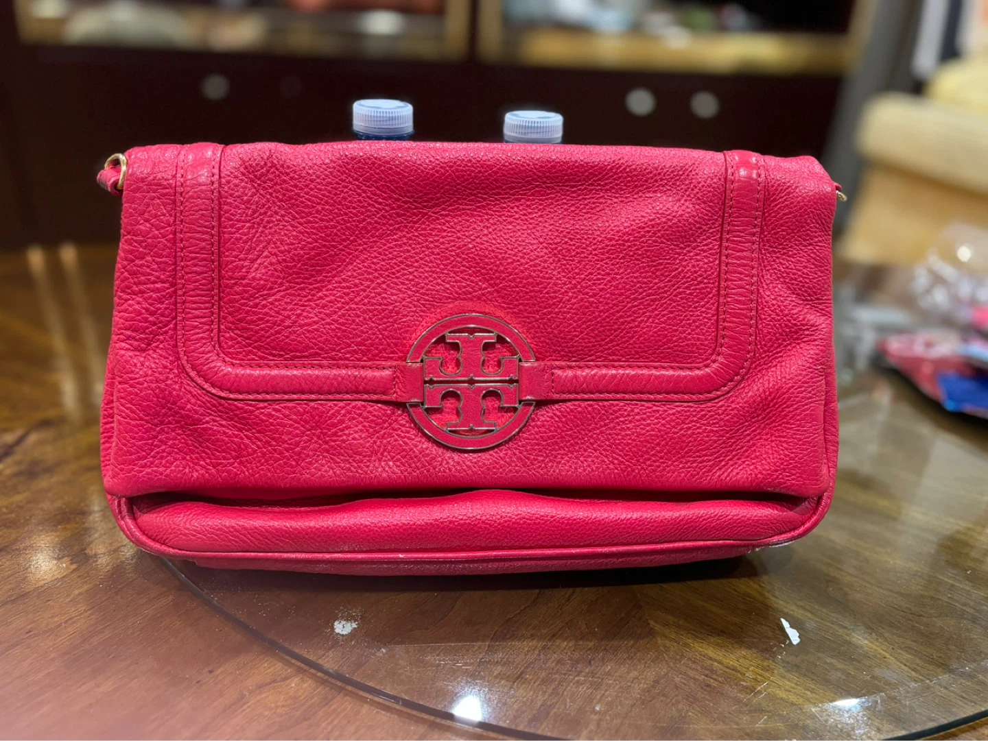 Tory Burch Red Leather Convertible Bag - photo 3