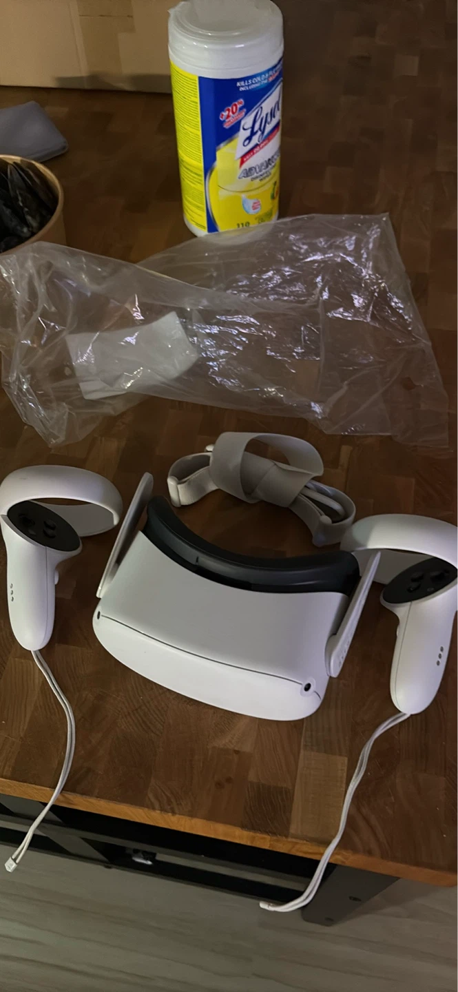 Meta Quest 2 Virtual Reality Headset with Controllers - photo 2