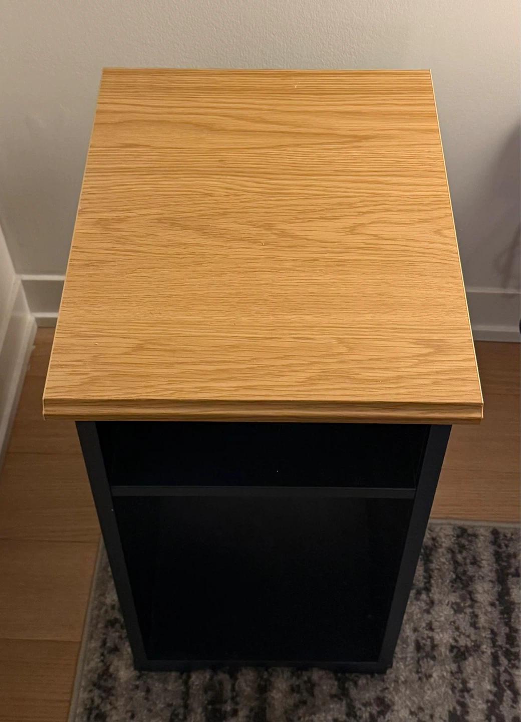 IKEA SKURVBY Side Table - Black-Blue - photo 2