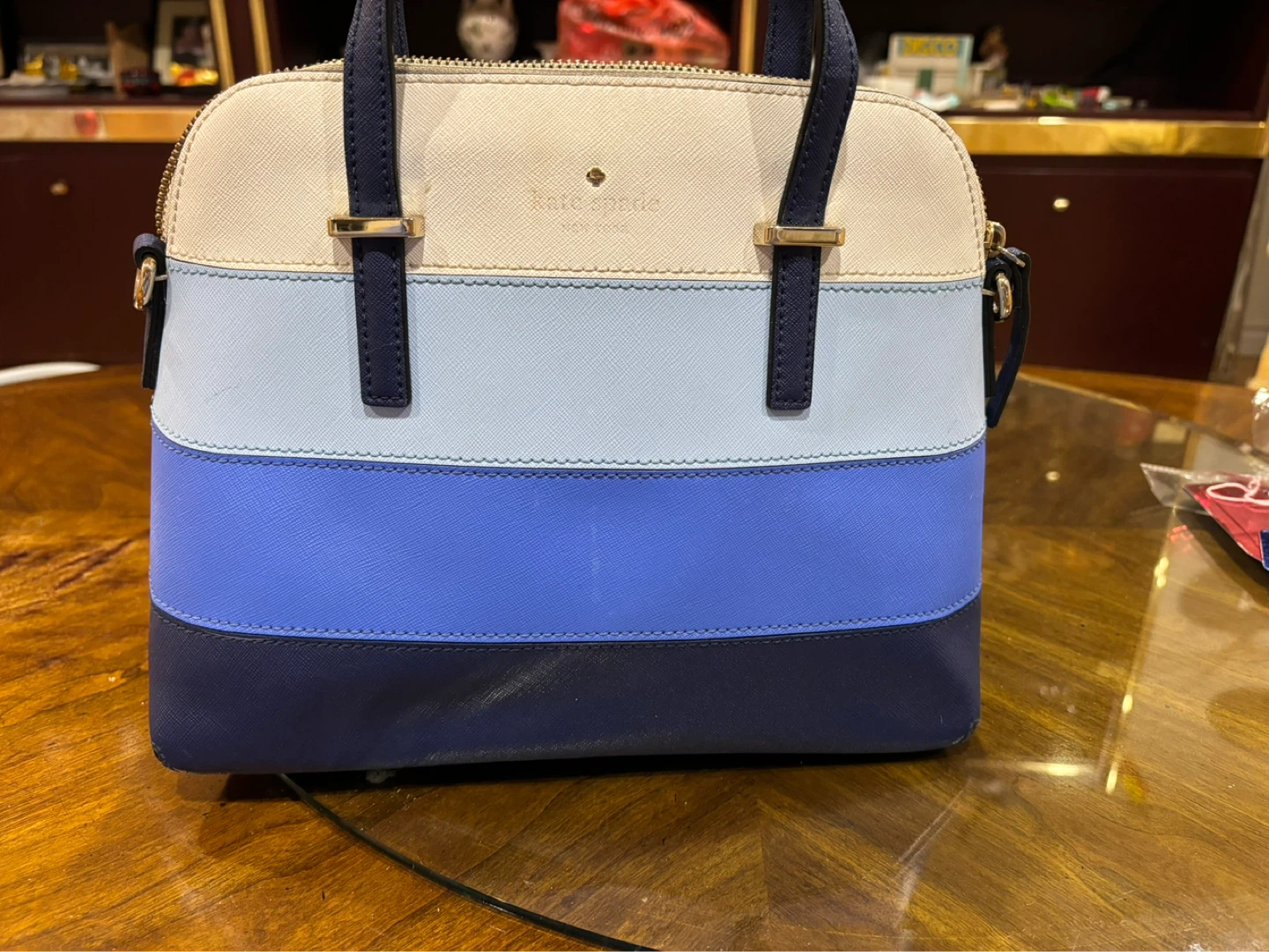 Kate Spade Colour Block Dome Satchel Handbag