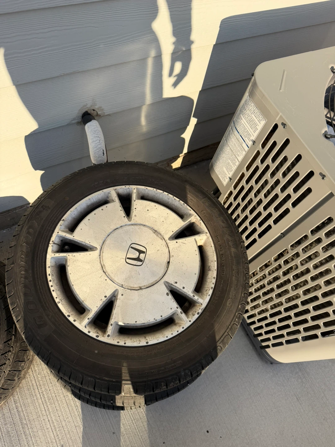 Honda Alloy Wheels and Tires Set - photo 2