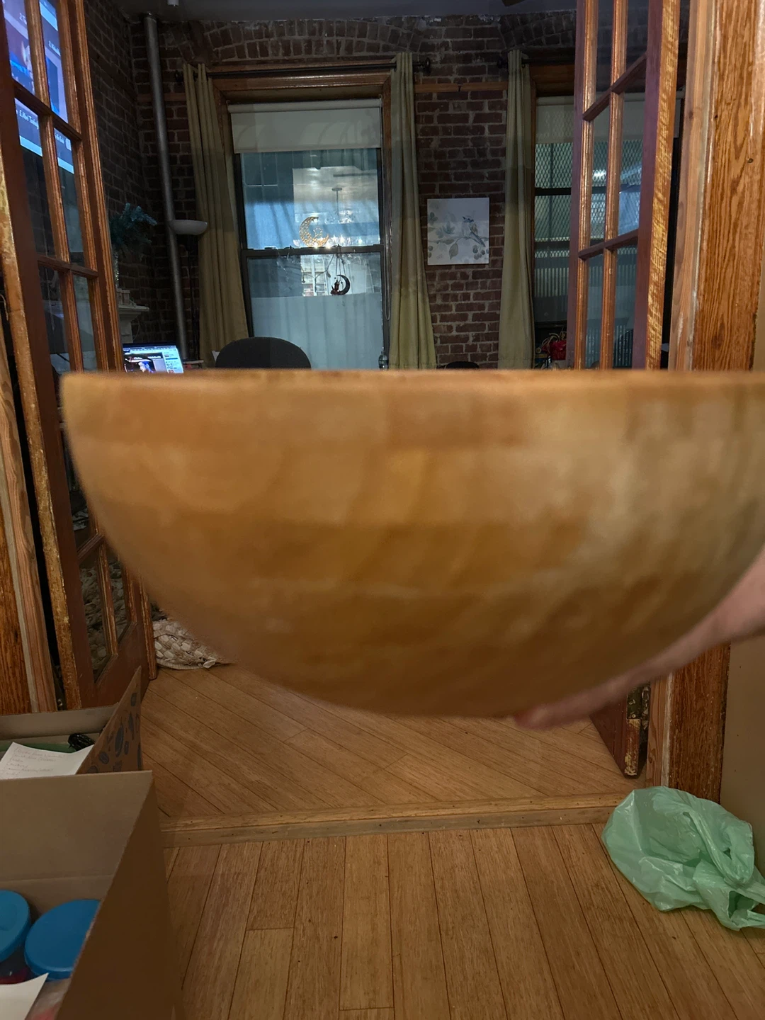 Large Wooden Salad Bowl