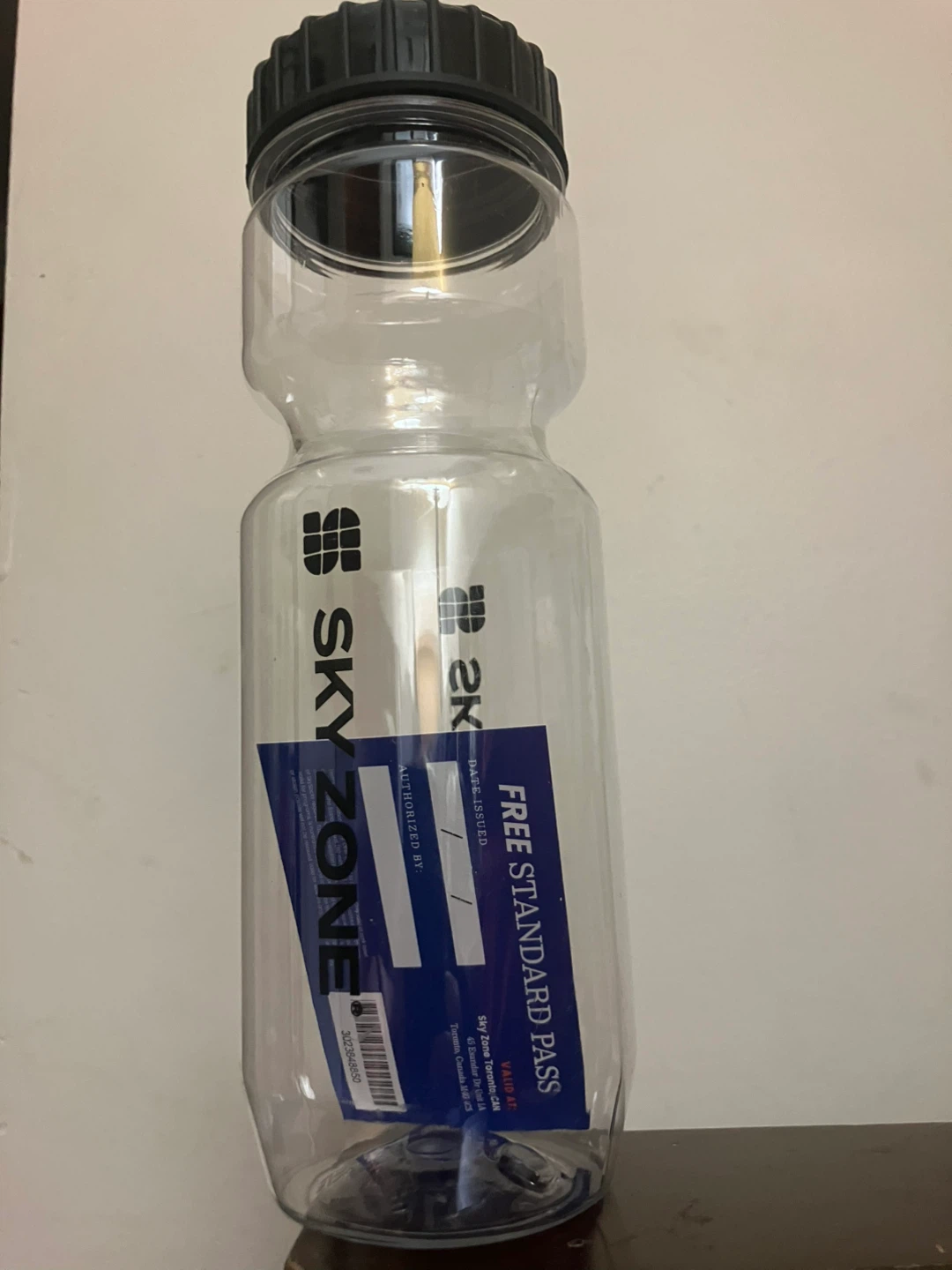 Sky Zone Water Bottle & Free SkyZone Pass