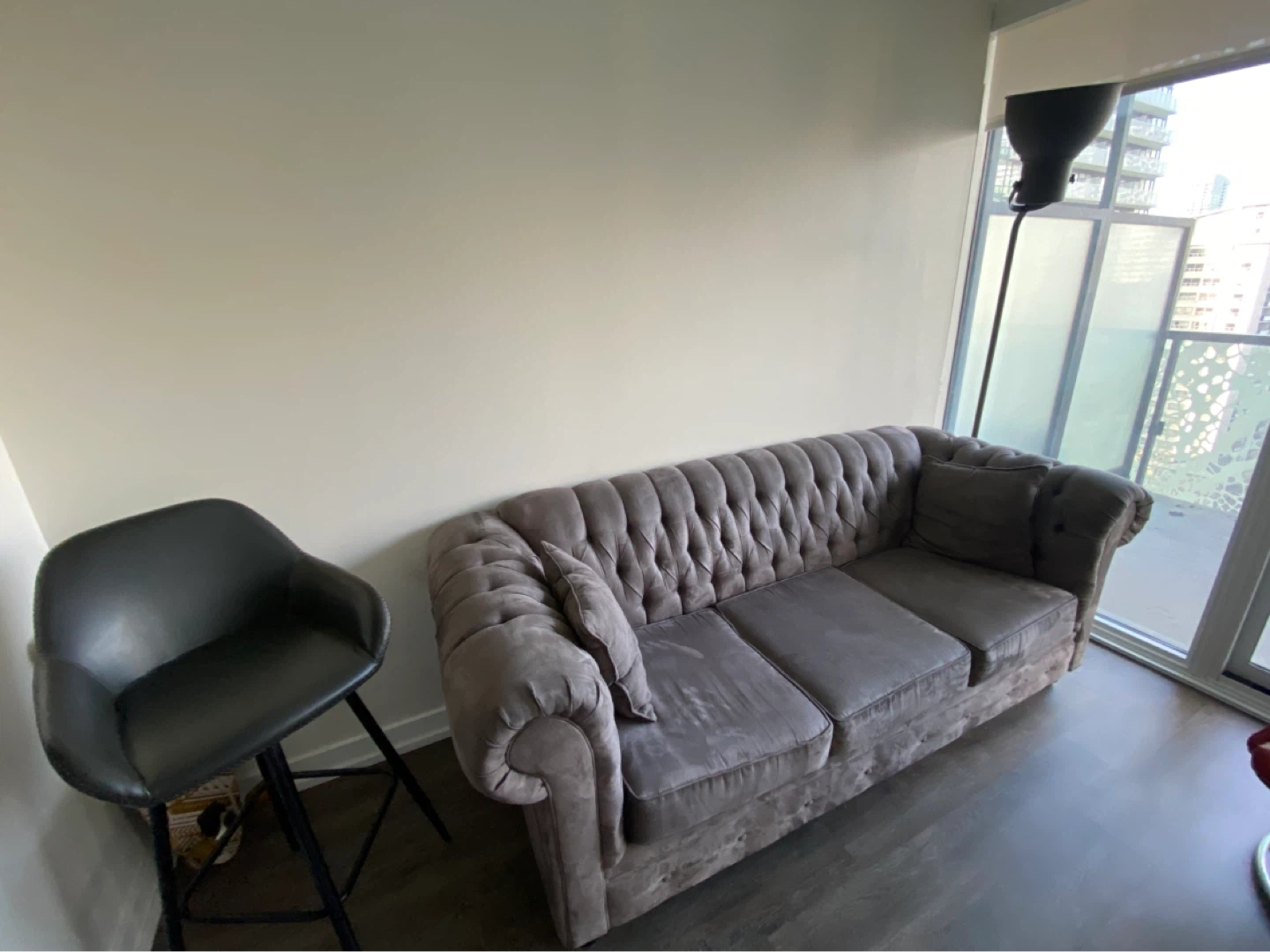 Grey Chesterfield Sofa