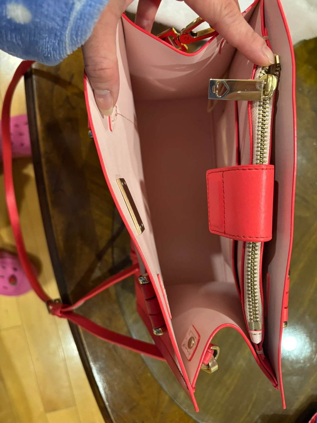 Kate Spade Red Leather Tote Bag - photo 2