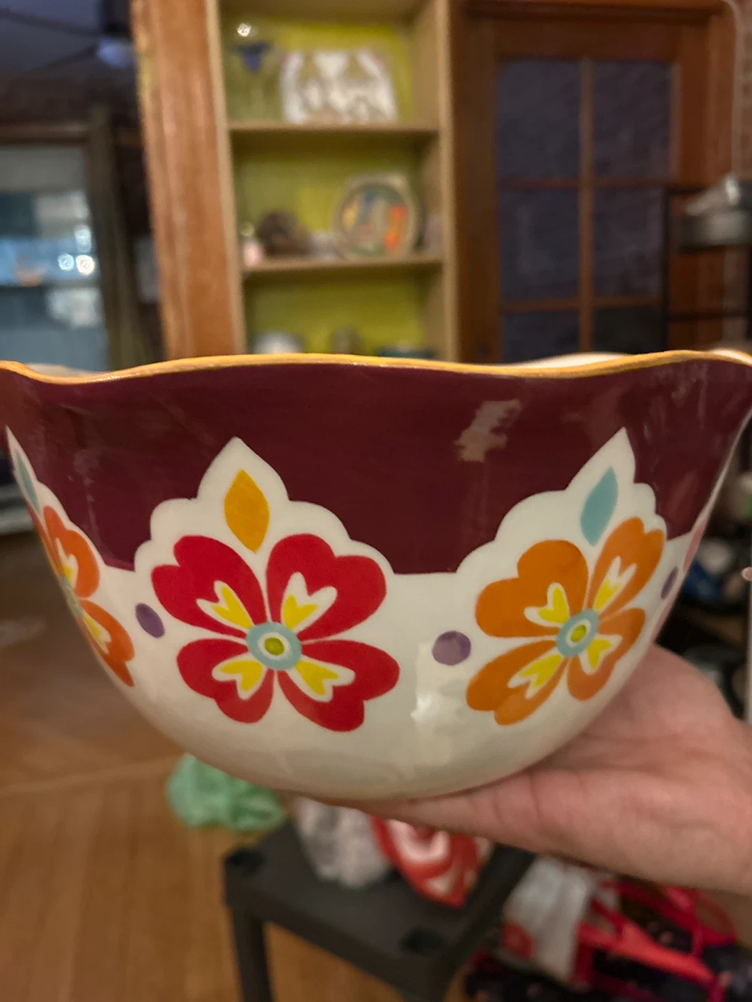 Decorative Serving Bowl