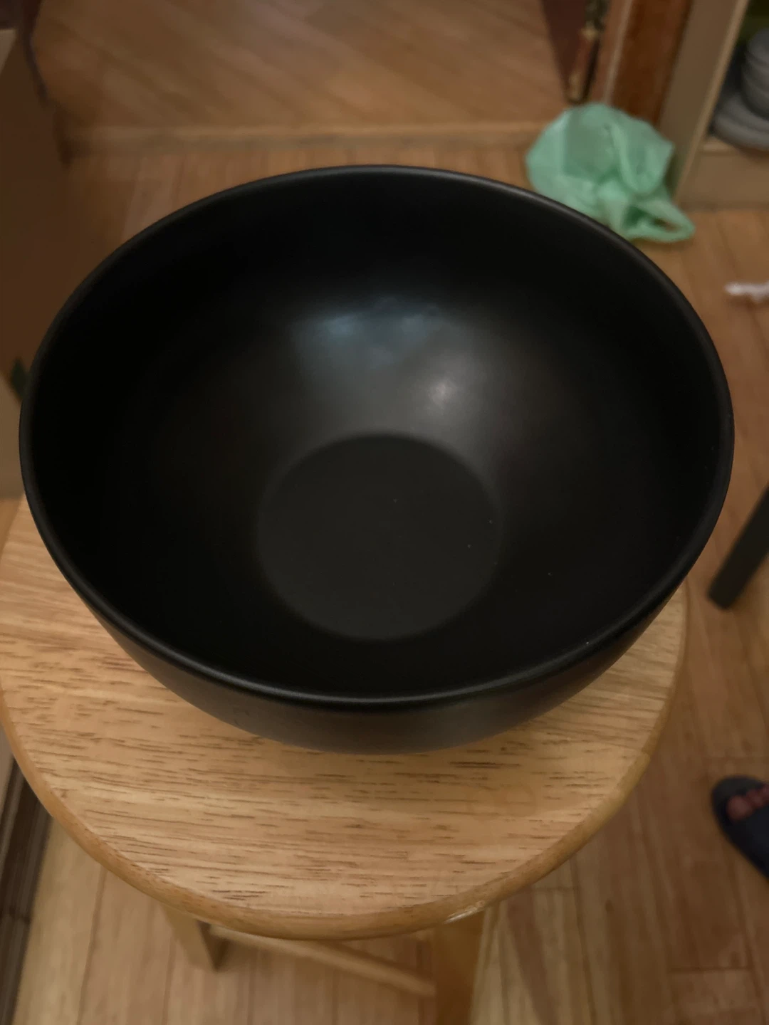 Black Serving Bowl