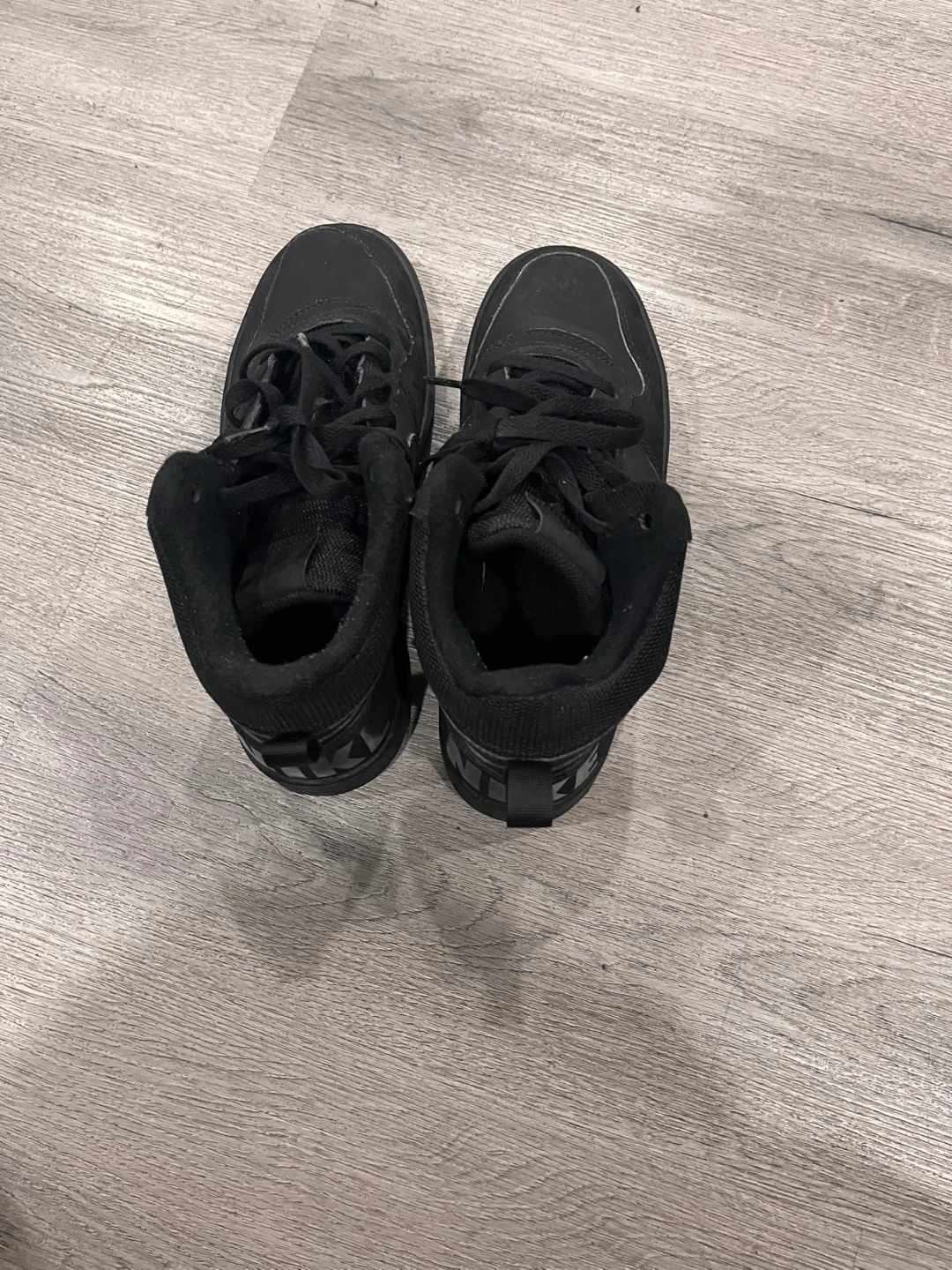 Nike Black High-Top Sneakers - photo 2