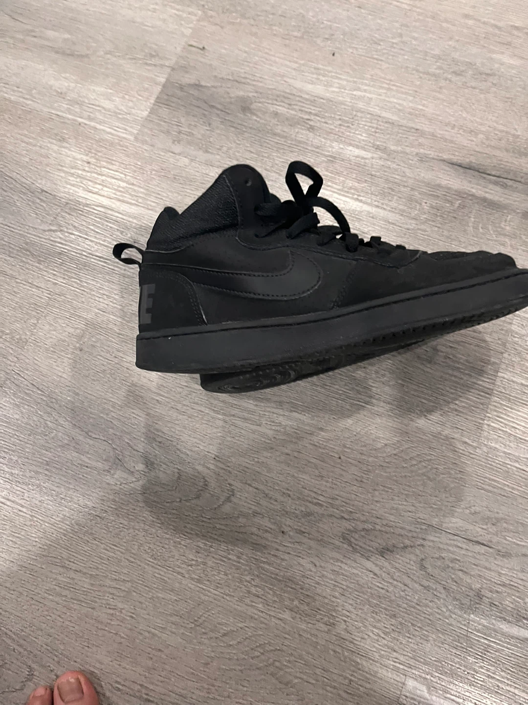 Nike Black High-Top Sneakers - photo 5
