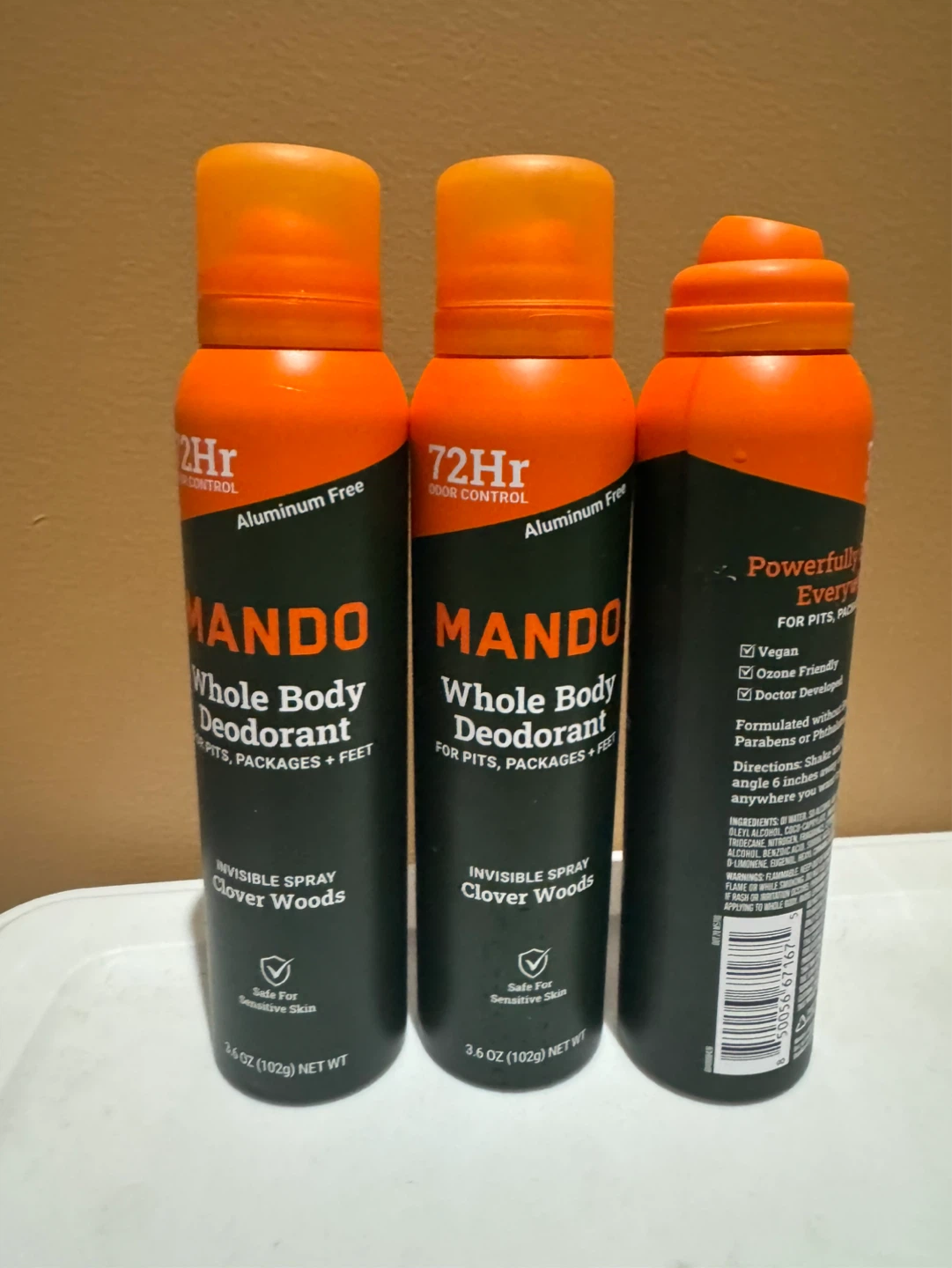 Mando Whole Body Deodorant Invisible Spray Clover Woods - photo 2
