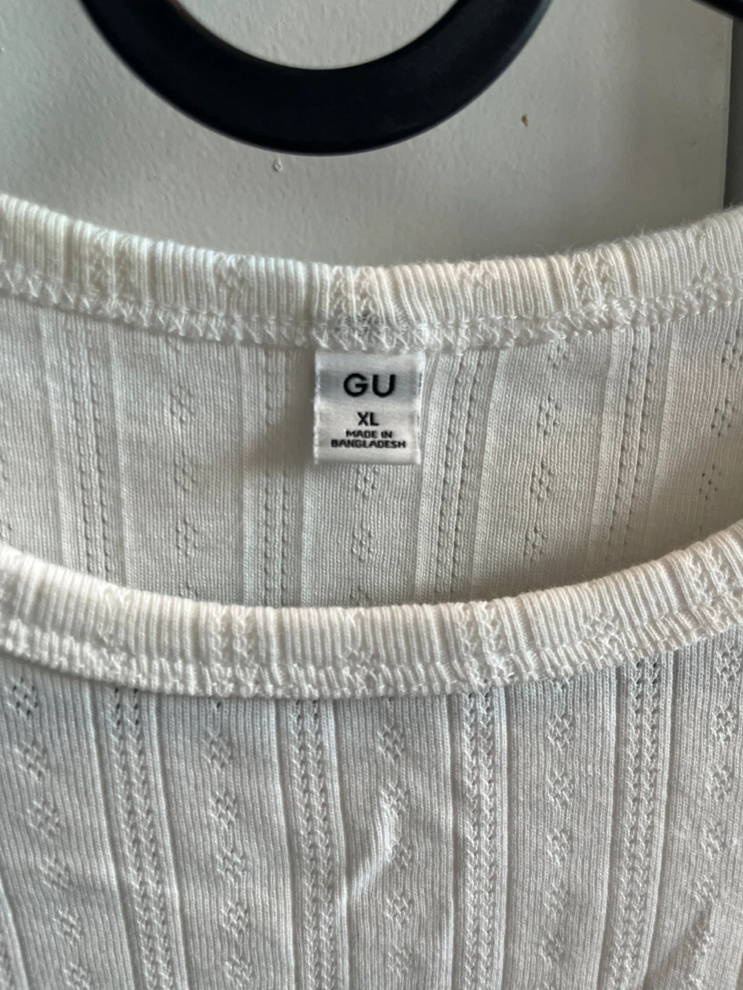 GU pointelle shirt from Japan - photo 2