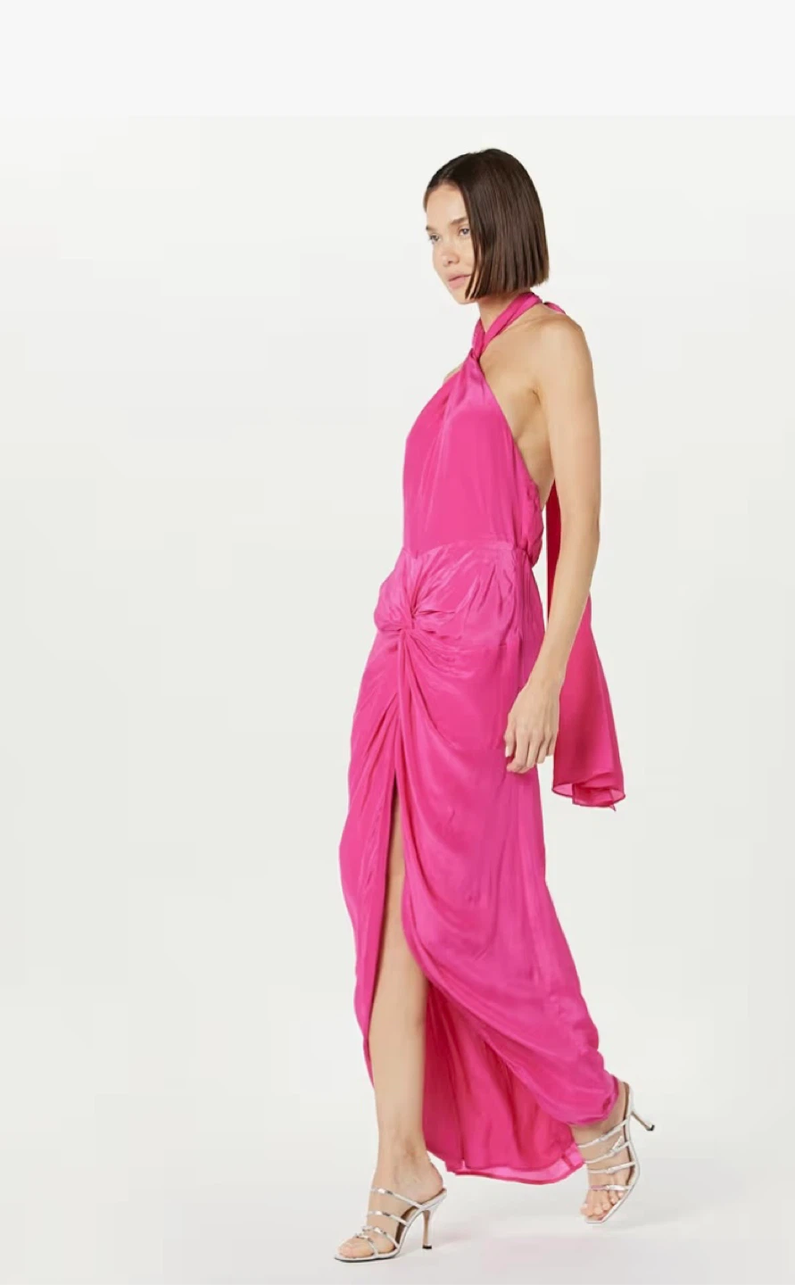 The Drop Women's Halter Twist Tie Dress size X-Small - photo 5