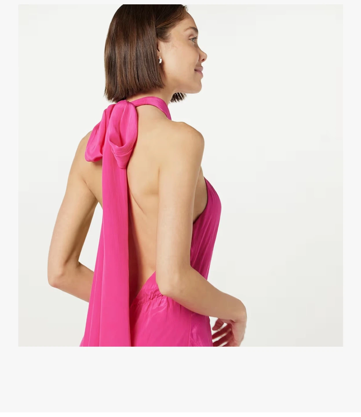The Drop Women's Halter Twist Tie Dress size X-Small - photo 3