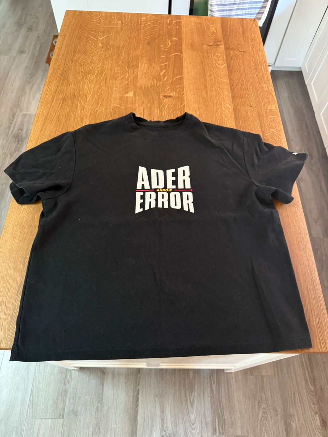 ADER Error Black T-Shirt Size 3