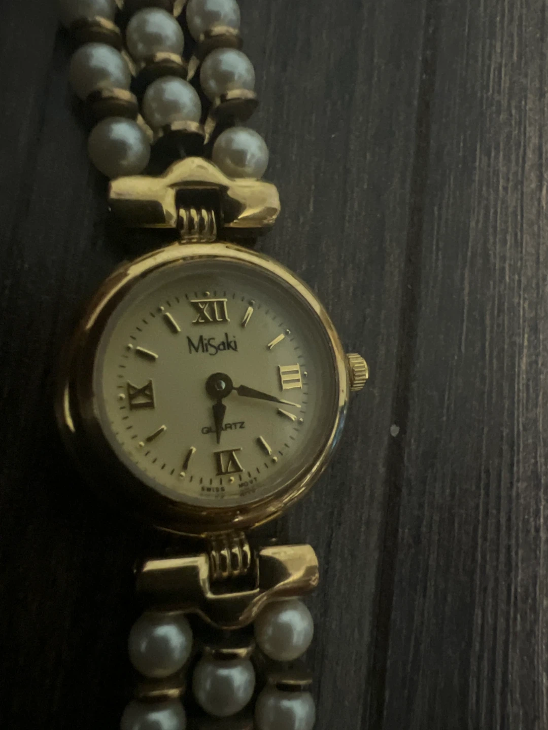 Misaki Swiss Quartz Watch with Mother of Pearl Dial
