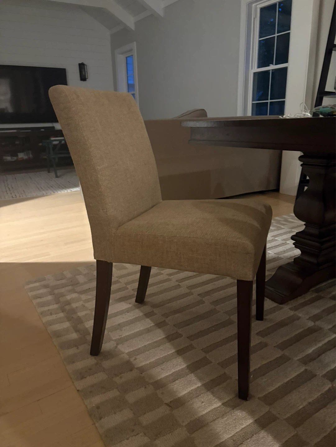 Upholstered Dining Chairs Set of 4