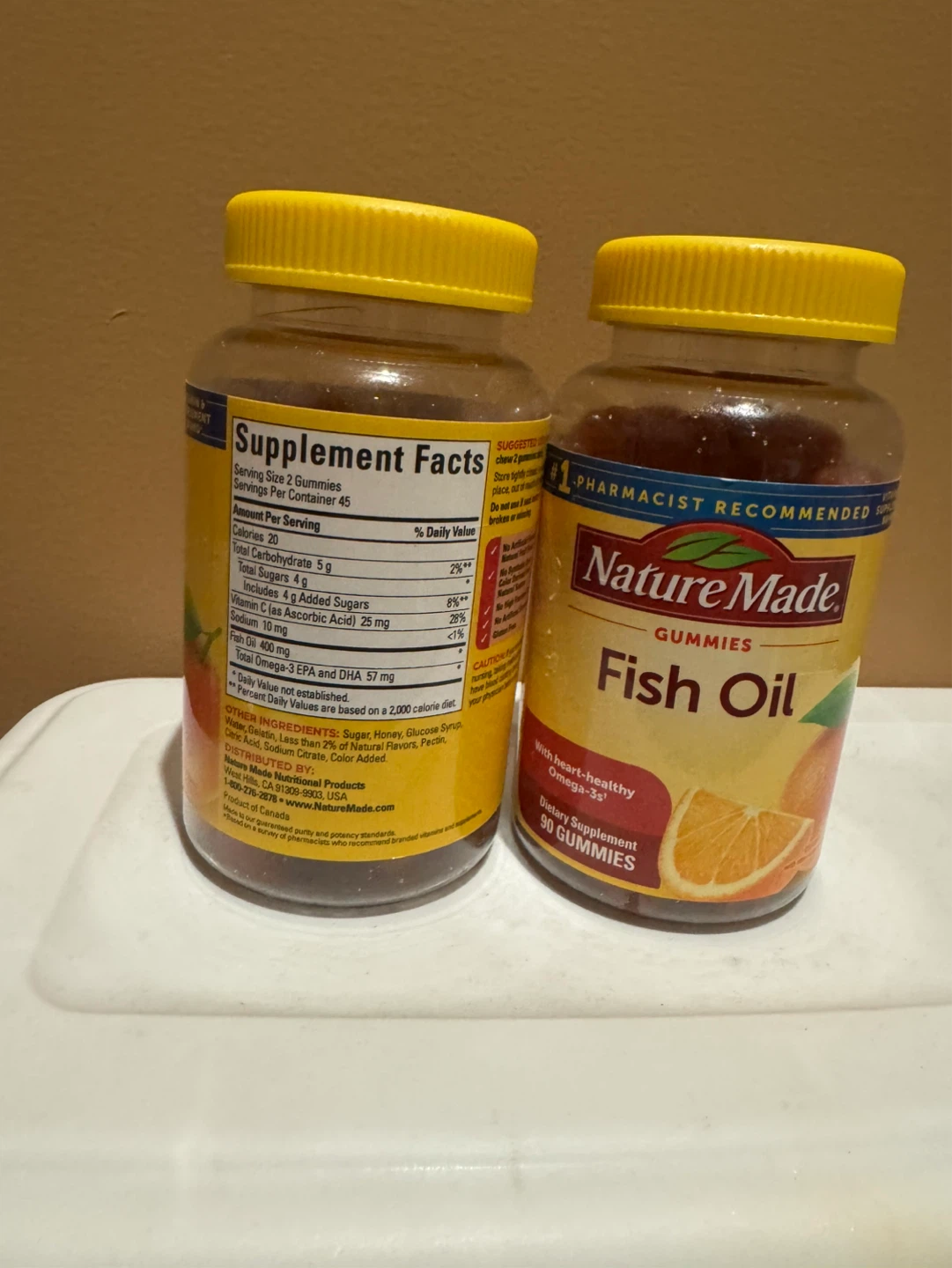 Nature Made Fish Oil Gummies - 2 Bottles (90 Gummies Each) - photo 2