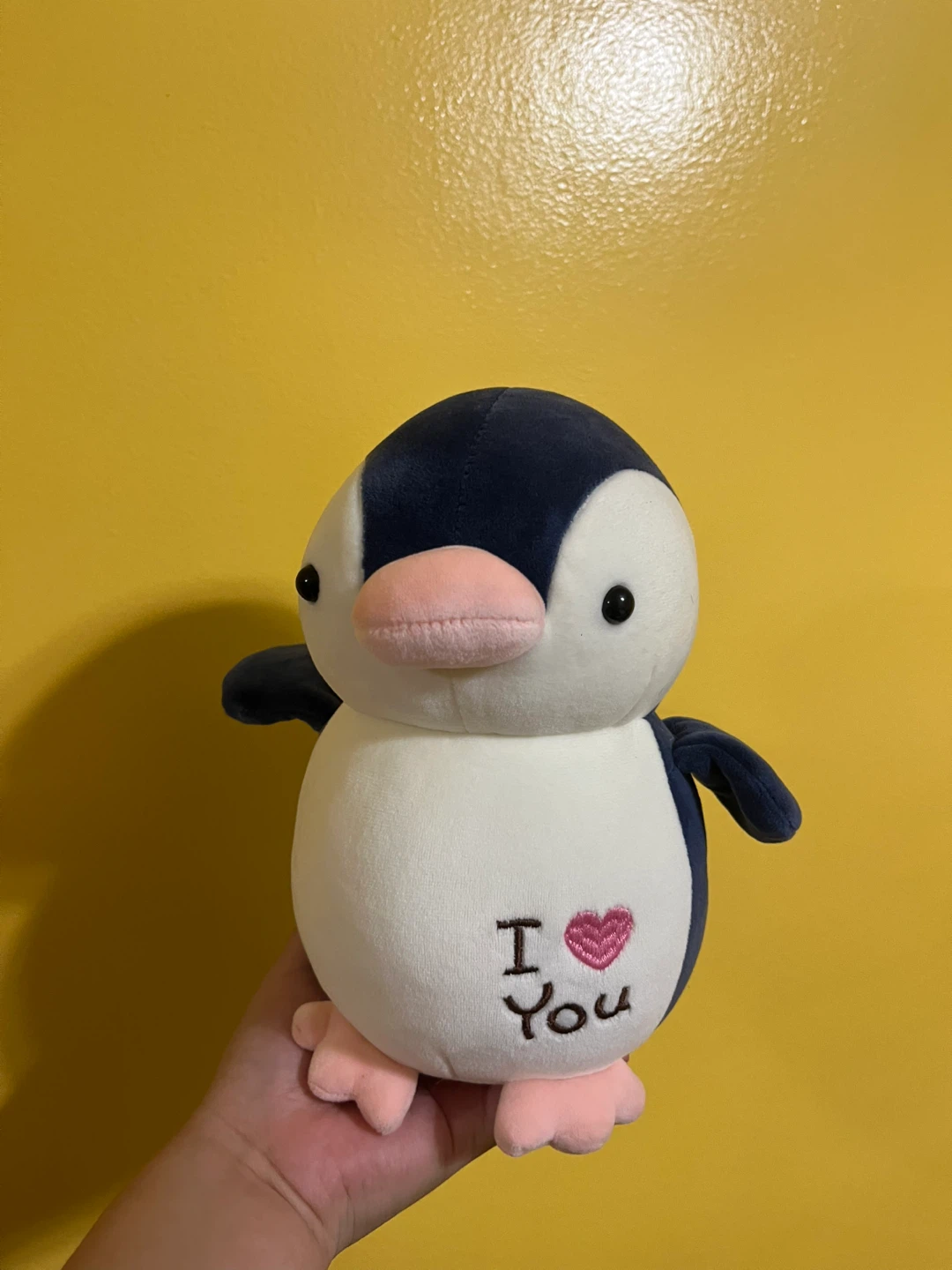 Plush Penguin "I Love You" Stuffed Animal