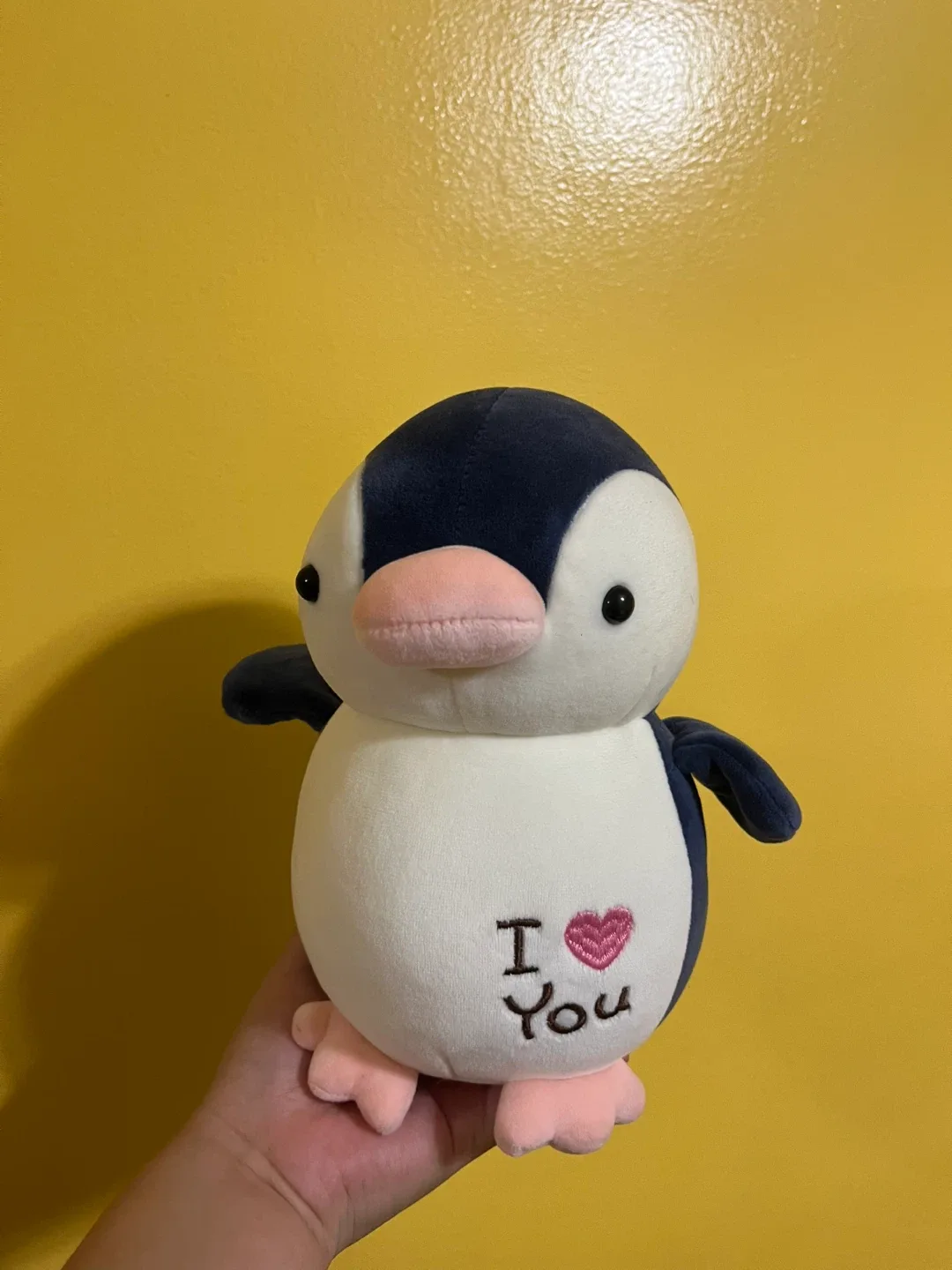 Plush Penguin "I Love You" Stuffed Animal