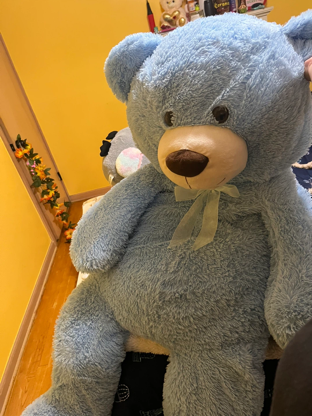 Light Blue Plush Teddy Bear
