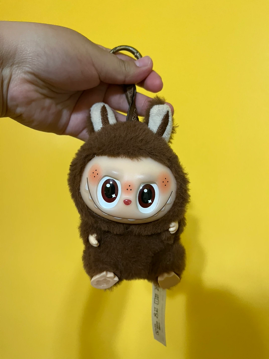 Plush Toy Keychain with Ring