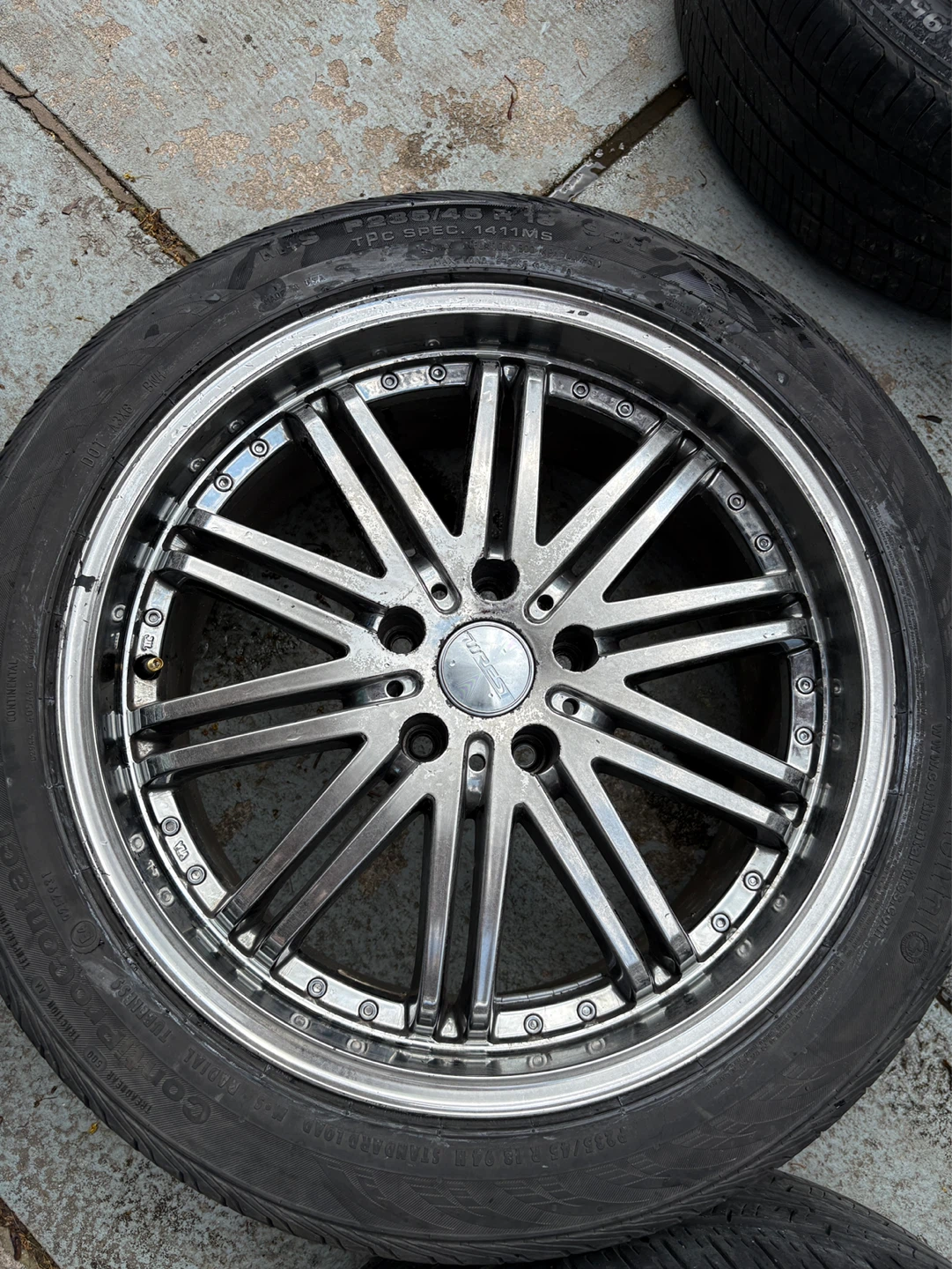 18” Chrome/Black Rims 5x114.3 Off 2005 Infiniti G35 - photo 4