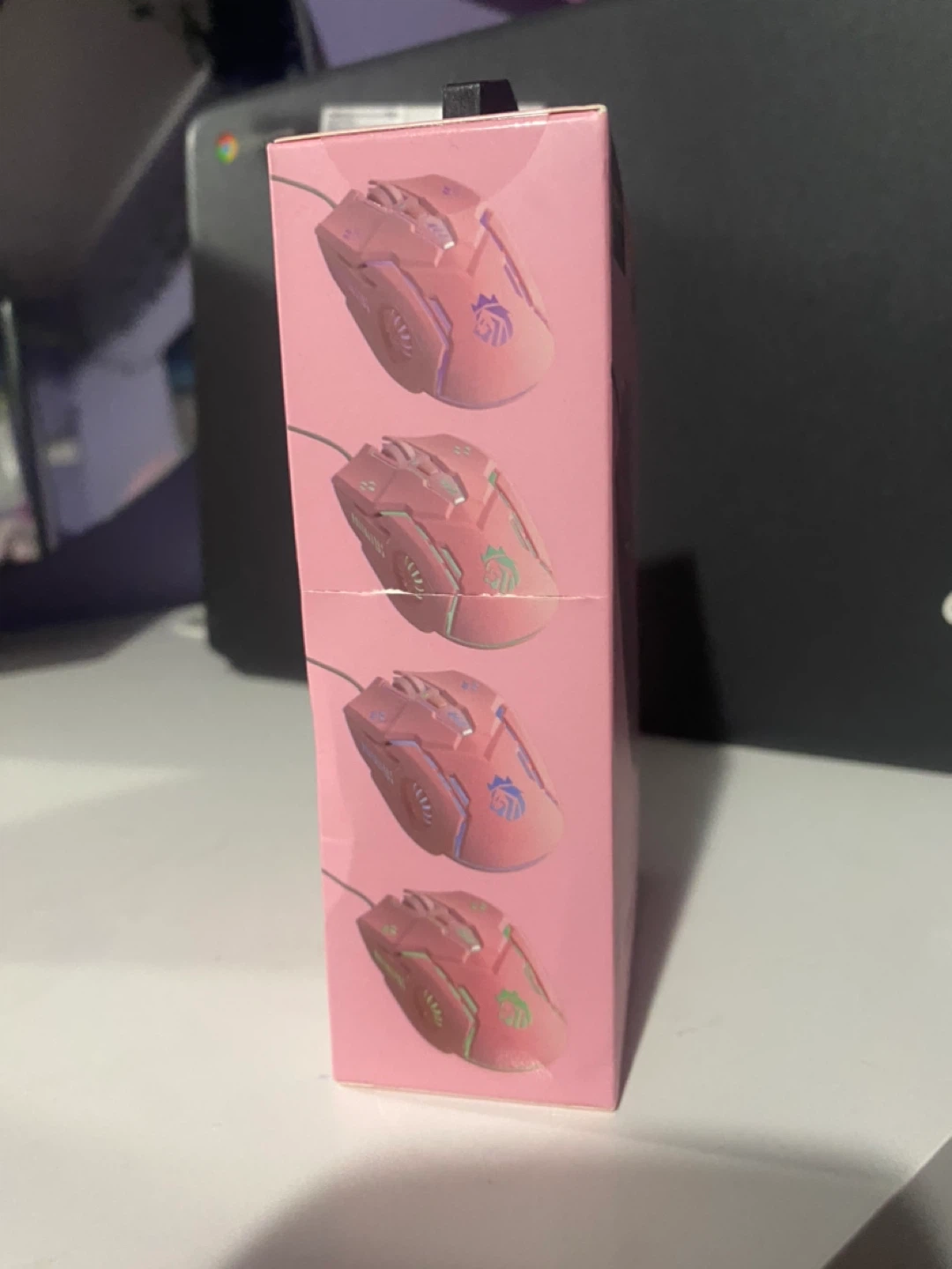 MINISO Pink Gaming Mouse - photo 4