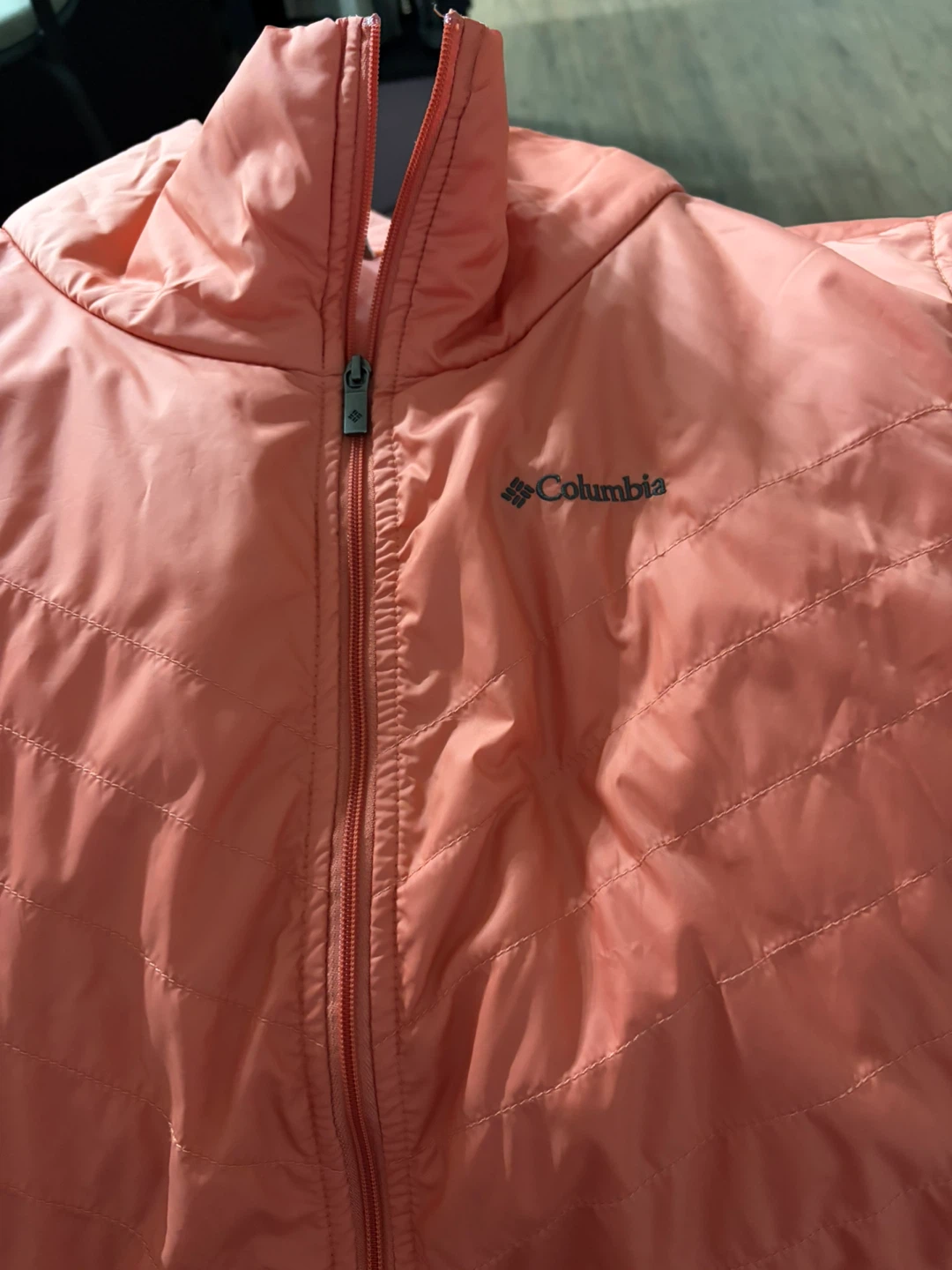 Columbia Women's Puffer Vest 3X Coral Fleece Lined - photo 3