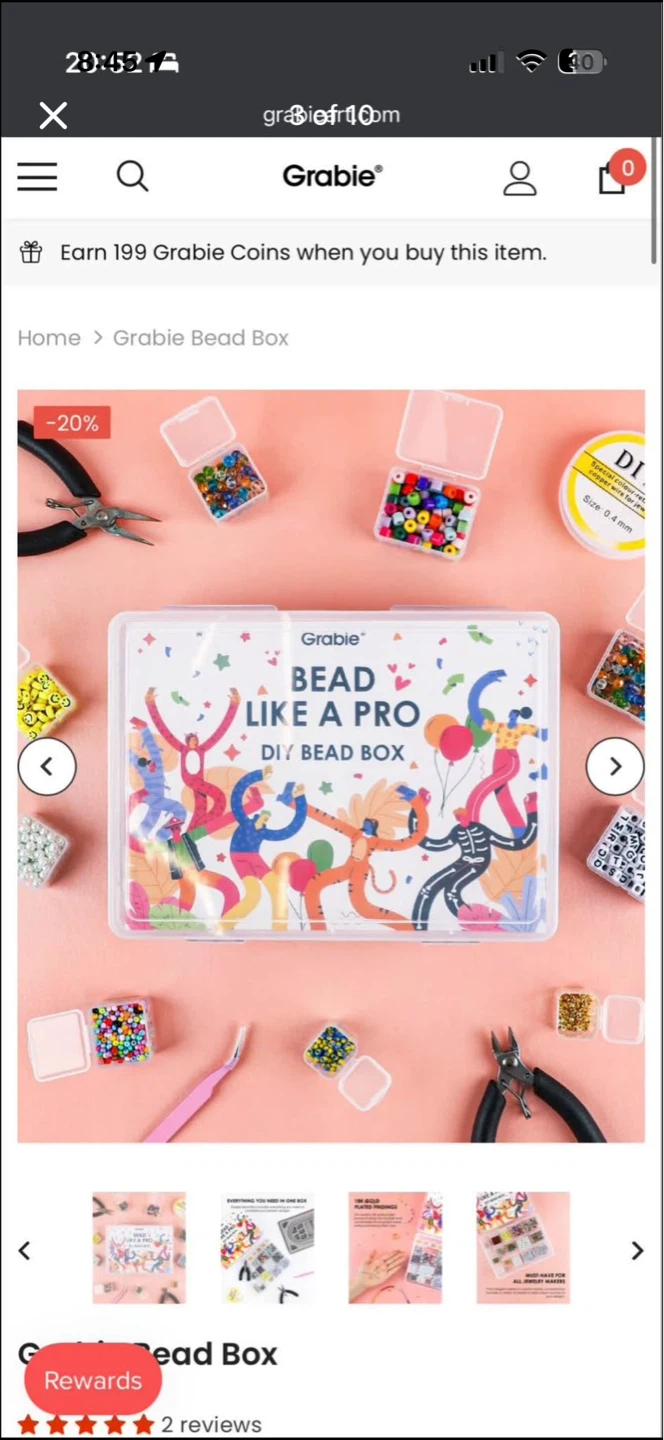 Grabbie Bead Like a Pro DIY Bead Box