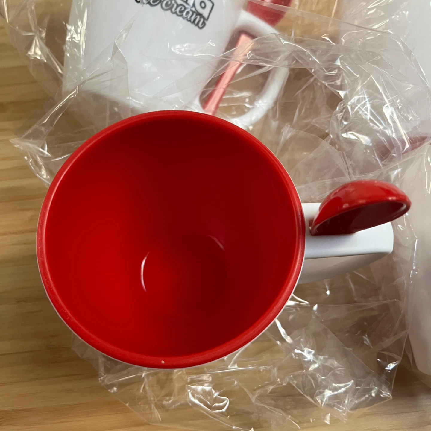 Nutella Ice Cream Mugs with Spoons (Set of 4) - photo 3