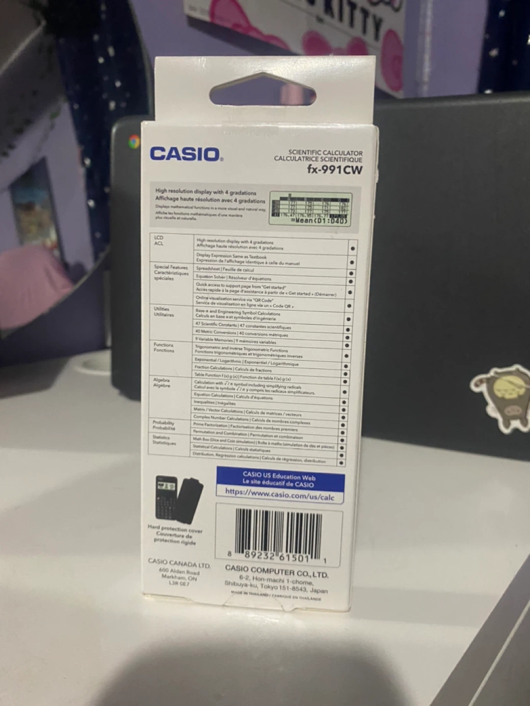 Casio fx-991CW Scientific Calculator - photo 2