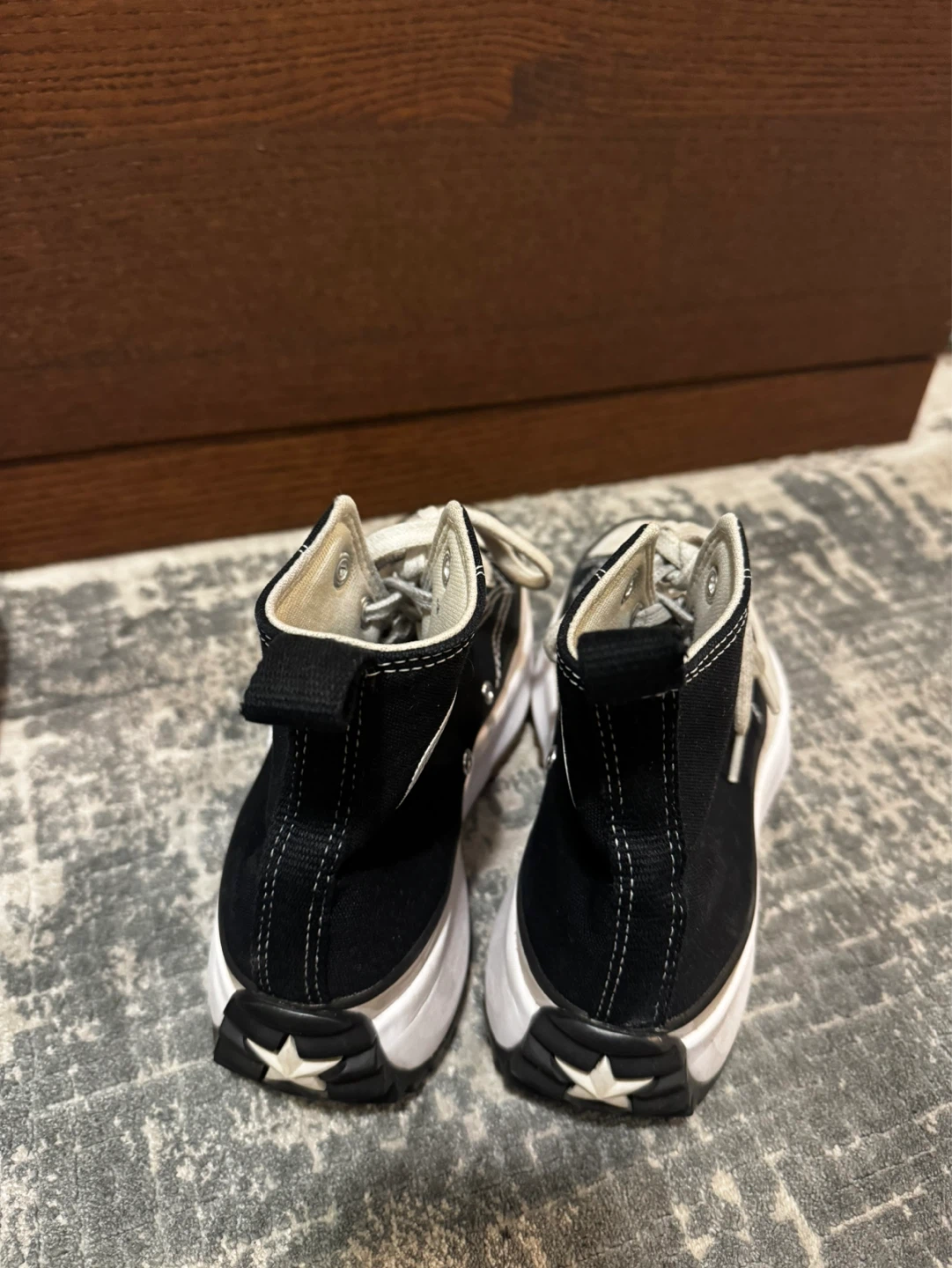 Converse Run Star Hike High Top Sneakers - Black - photo 3