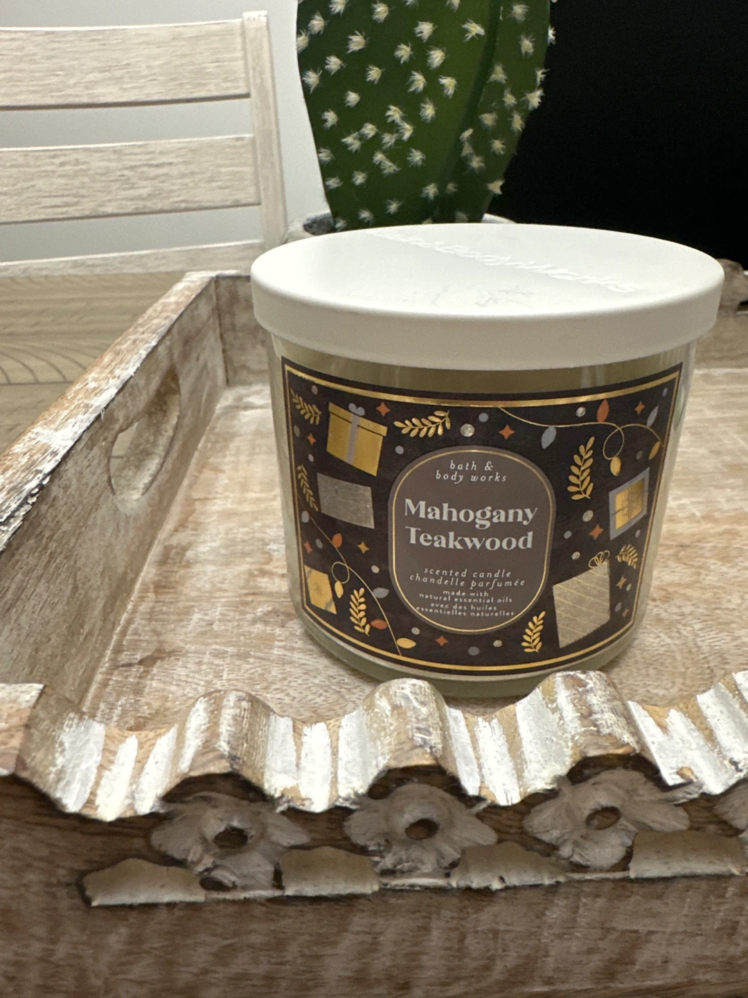 Bath & Body Works Mahogany Teakwood Scented Candle