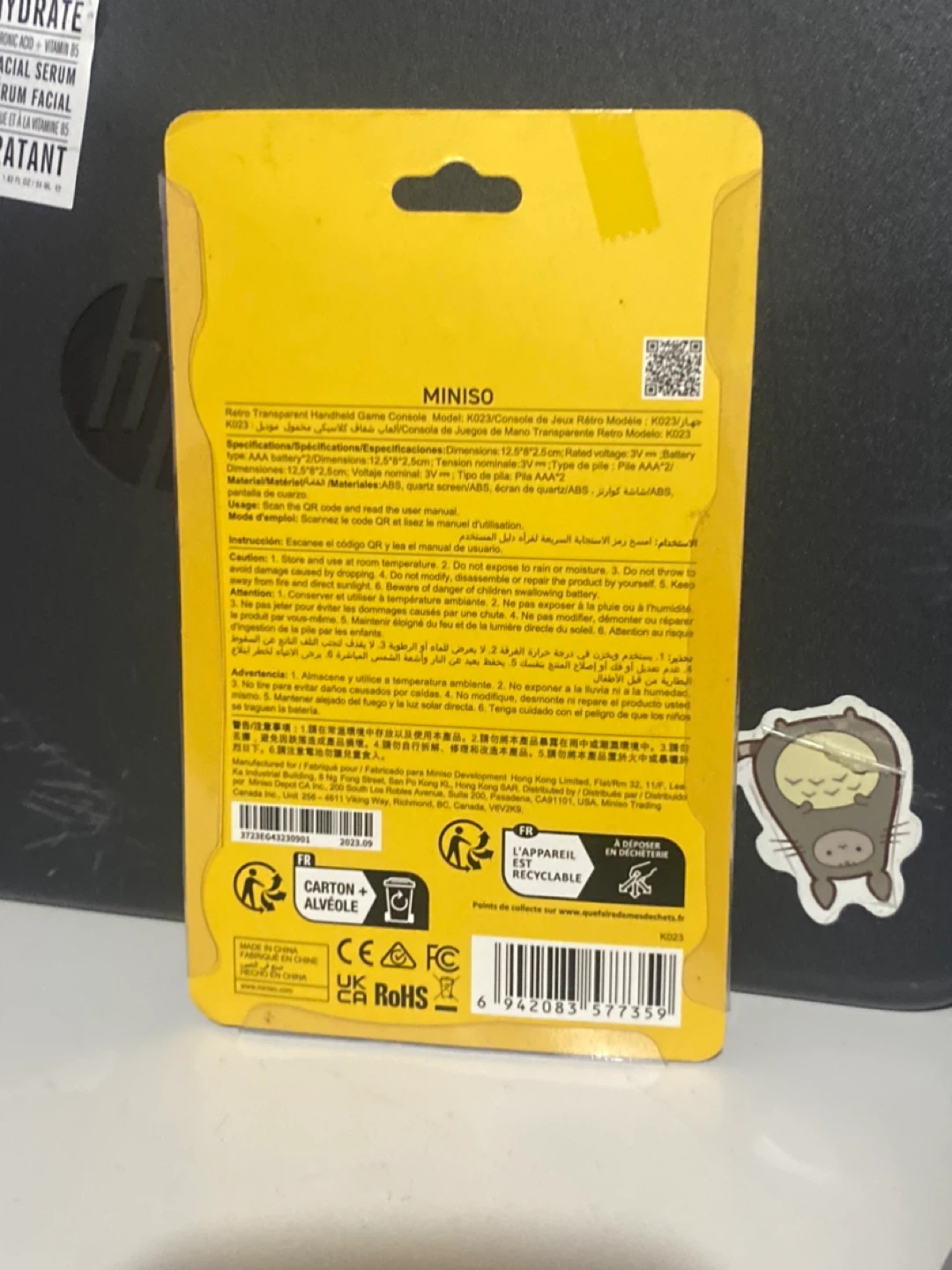 MINISO Retro Transparent Game Console - photo 2