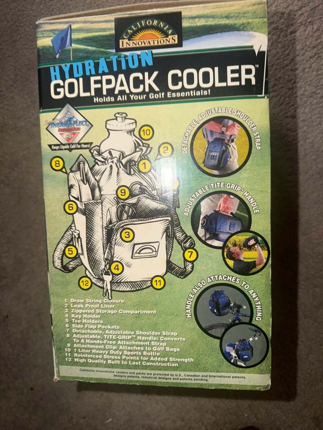 California Innovations Hydration Golfpack Cooler - photo 2