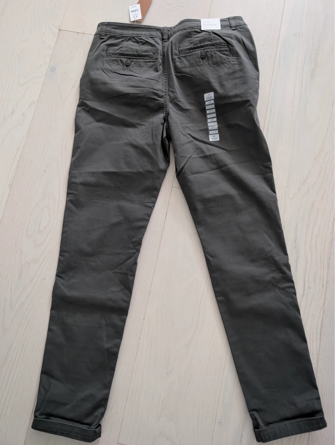 New womens Denver Hayes Olive Slim Tapered Pants Size 10x32 - photo 3