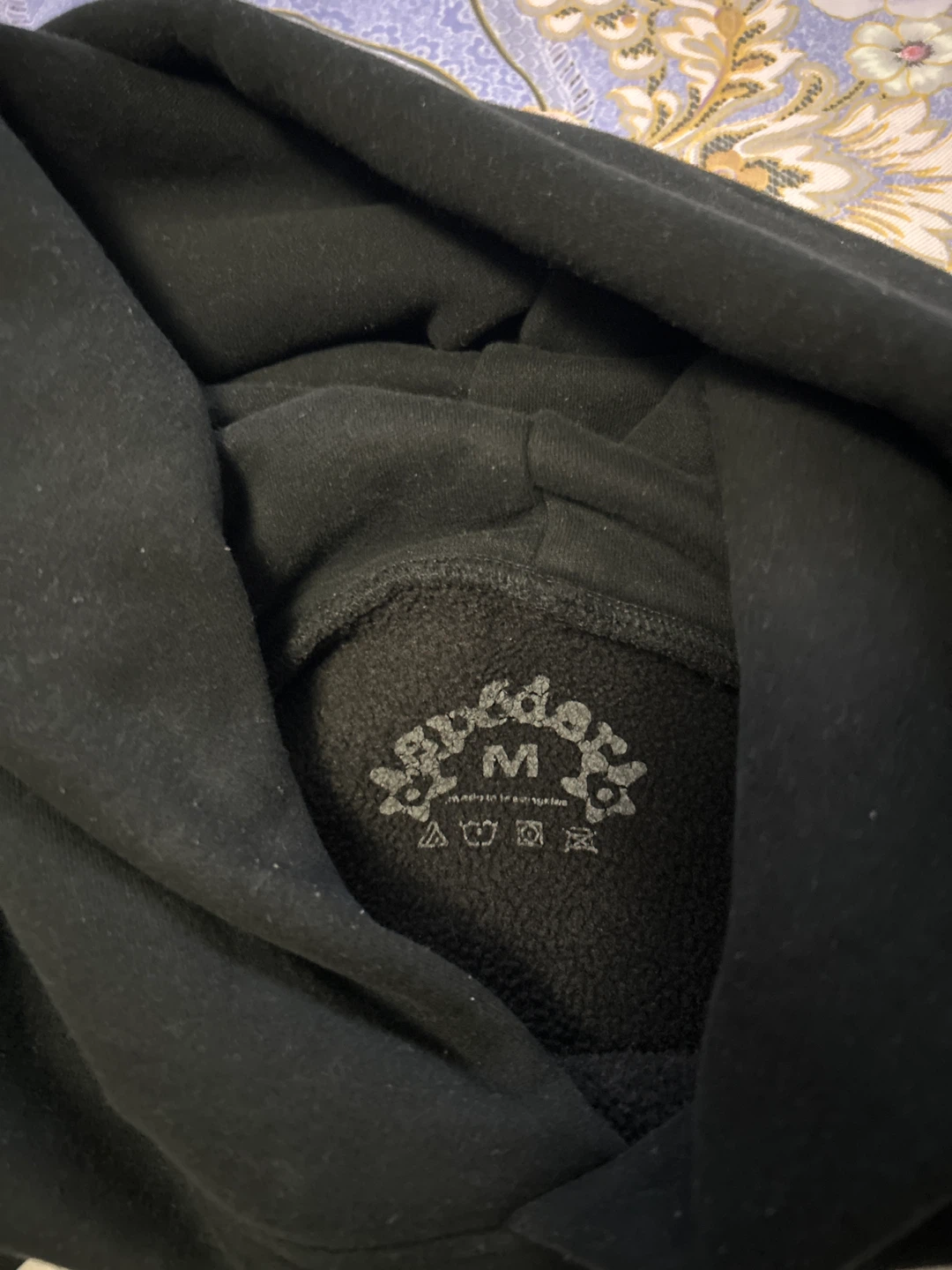 SP5DER Black “OG” Hoodie Size M