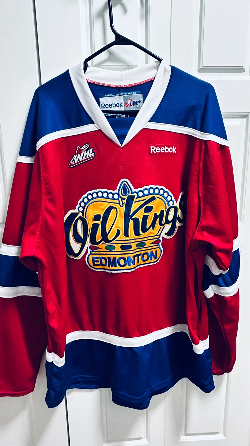 Reebok Edmonton Oil Kings WHL Hockey Jersey – Adult XL
