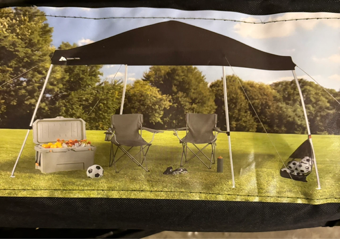 Ozark Trail 10x10 Instant Slant Leg Canopy
