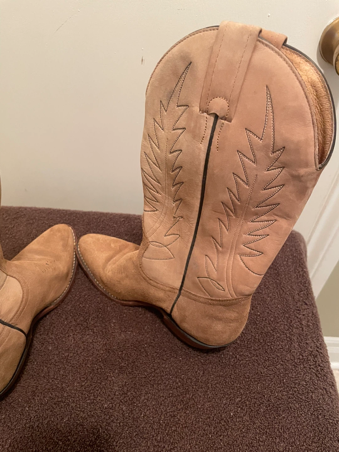 Vintage Boulet cowboy boots handcrafted in Canada - photo 5